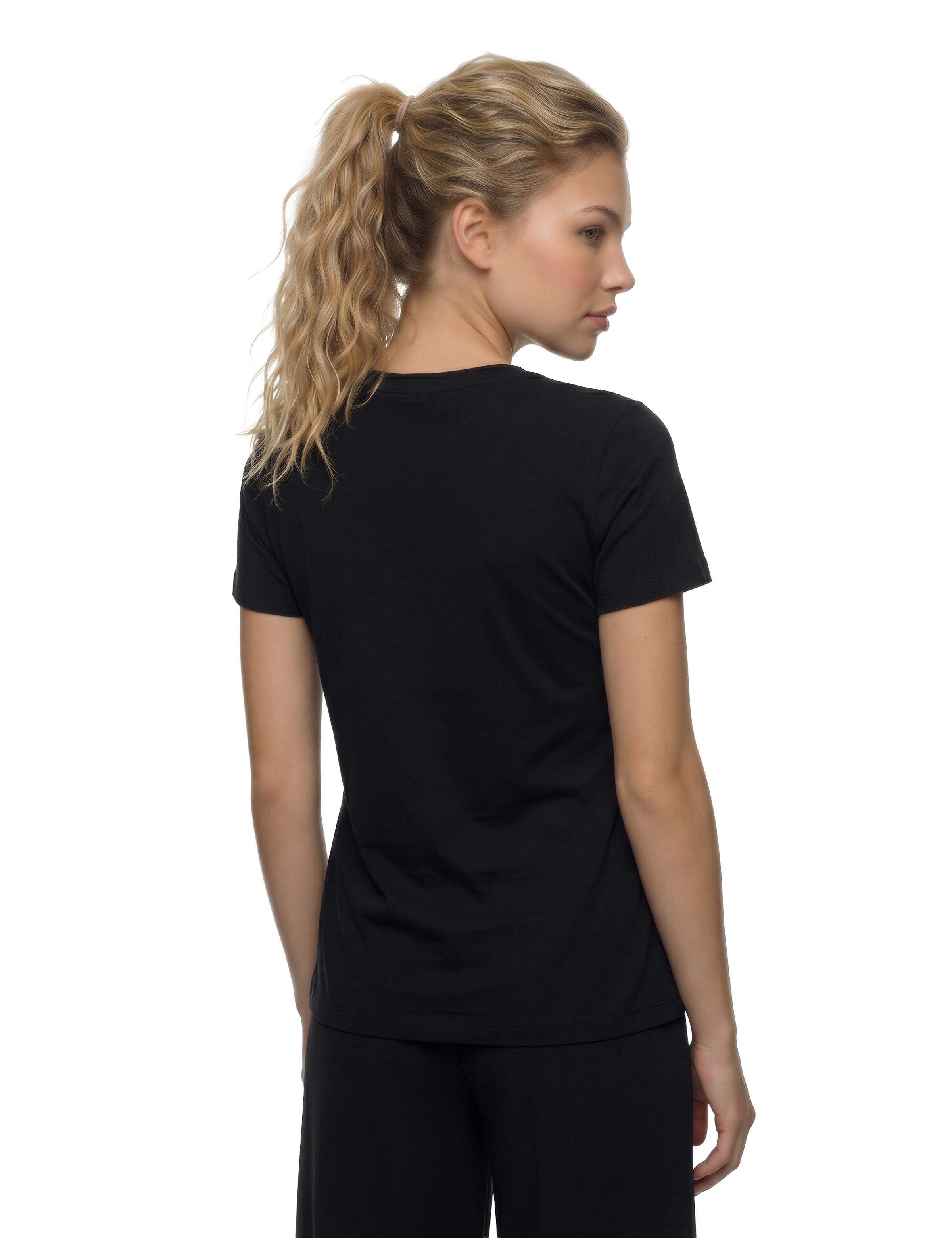 Guess T-Shirt »BRIANA« mit Strass-Steinen, Regular Fit