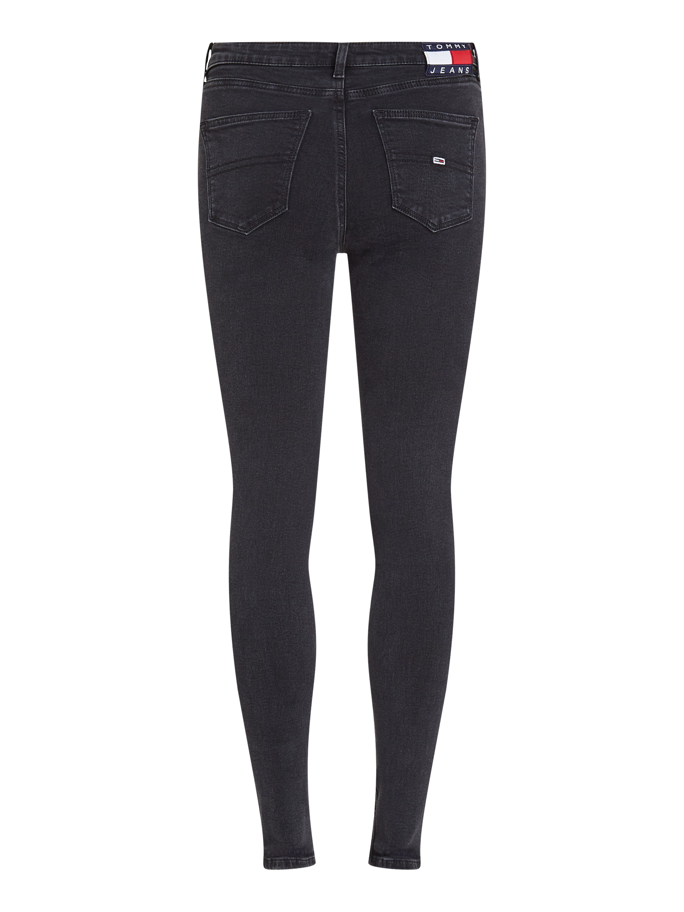 Tommy Jeans Skinny-fit-Jeans »NORA MD SKN BF CG4282«, mit Logo-Badge und Stickereien