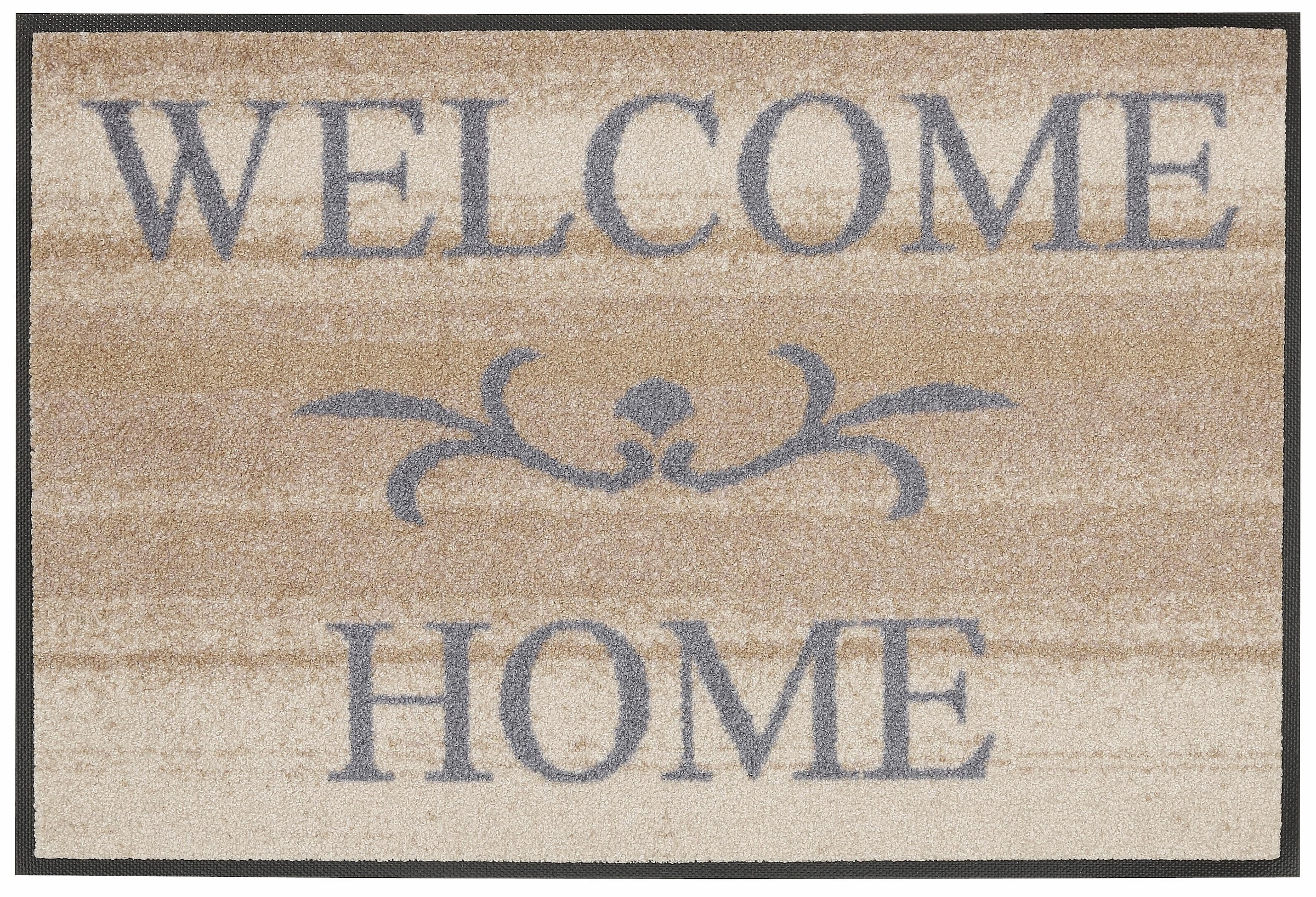 Fußmatte »Welcome Home«, rechteckig, Schmutzfangmatte, mit Spruch, In- und Outdoor...