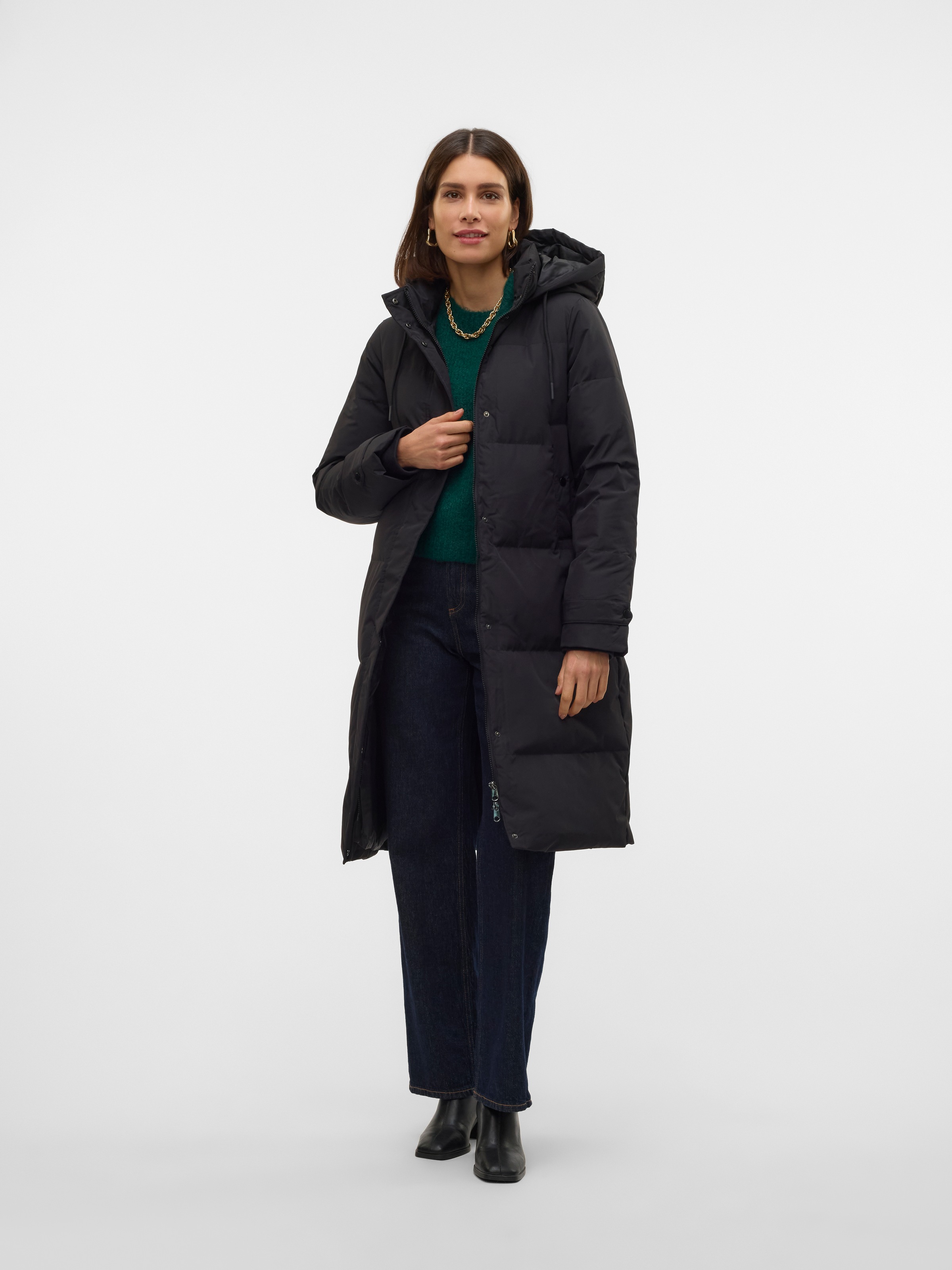 Vero Moda Steppmantel »VMLEONIEANNE LONG DOWN COAT GA NOOS«