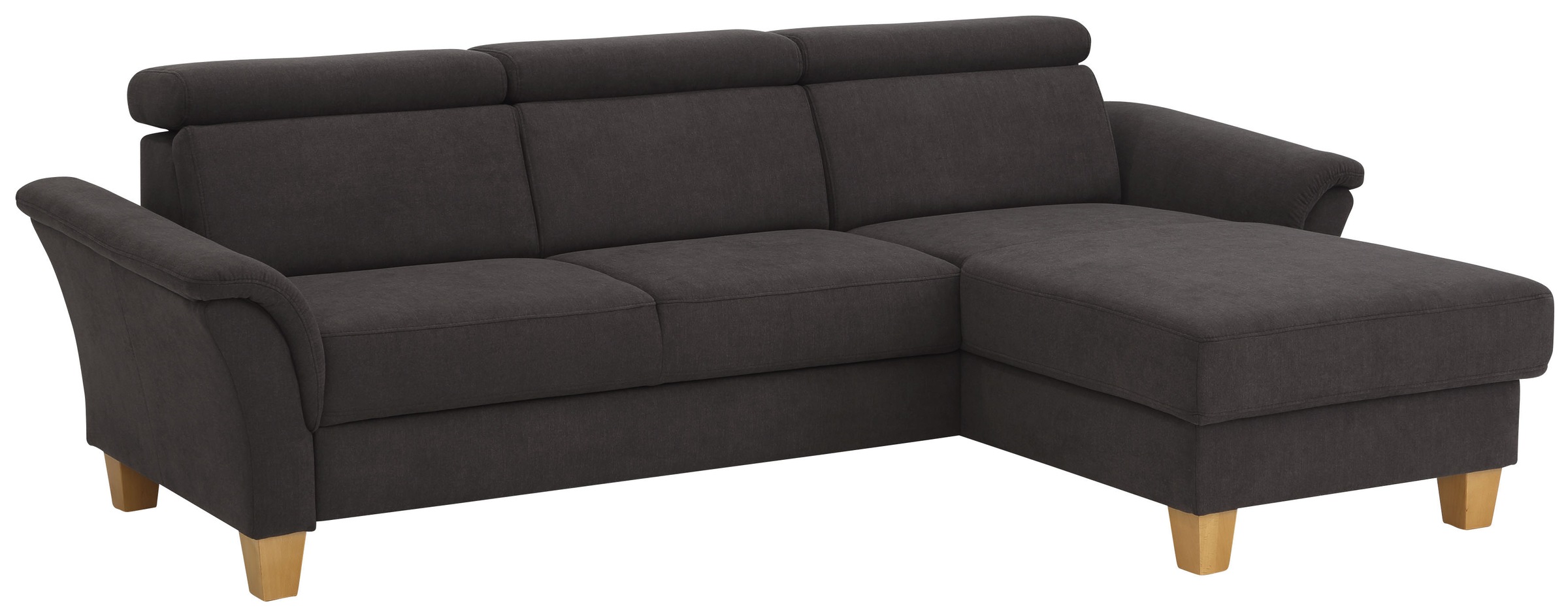 Home affaire Ecksofa »Conville L-Form« Federkern, wahlweise mit Bettfunktion und Bettkasten bzw. Stauraum