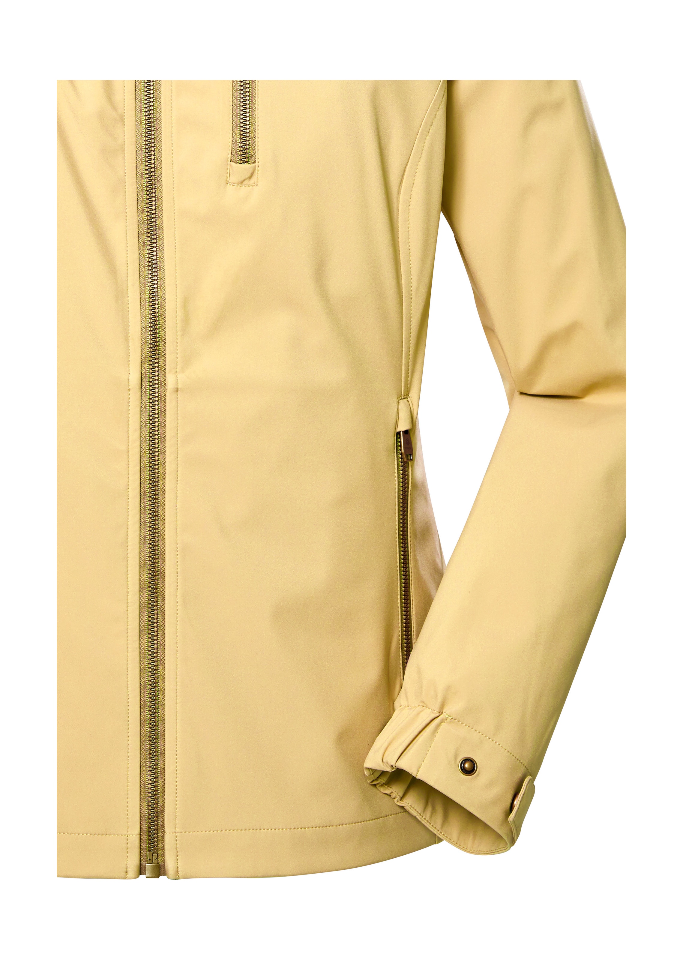 G.I.G.A. DX by killtec Softshelljacke »GS 24 WMN SFTSHLL JCKT«, Wasserabweisende Softshelljacke, verstellbare Kapuze, winddicht