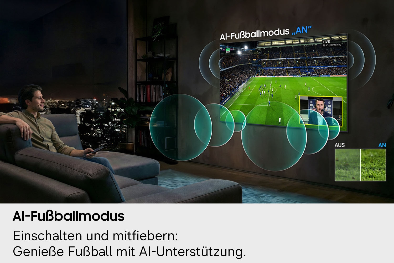 Samsung Mini-LED-Fernseher »GU85M80HAU« 214 cm/85 ″ Smart-TV