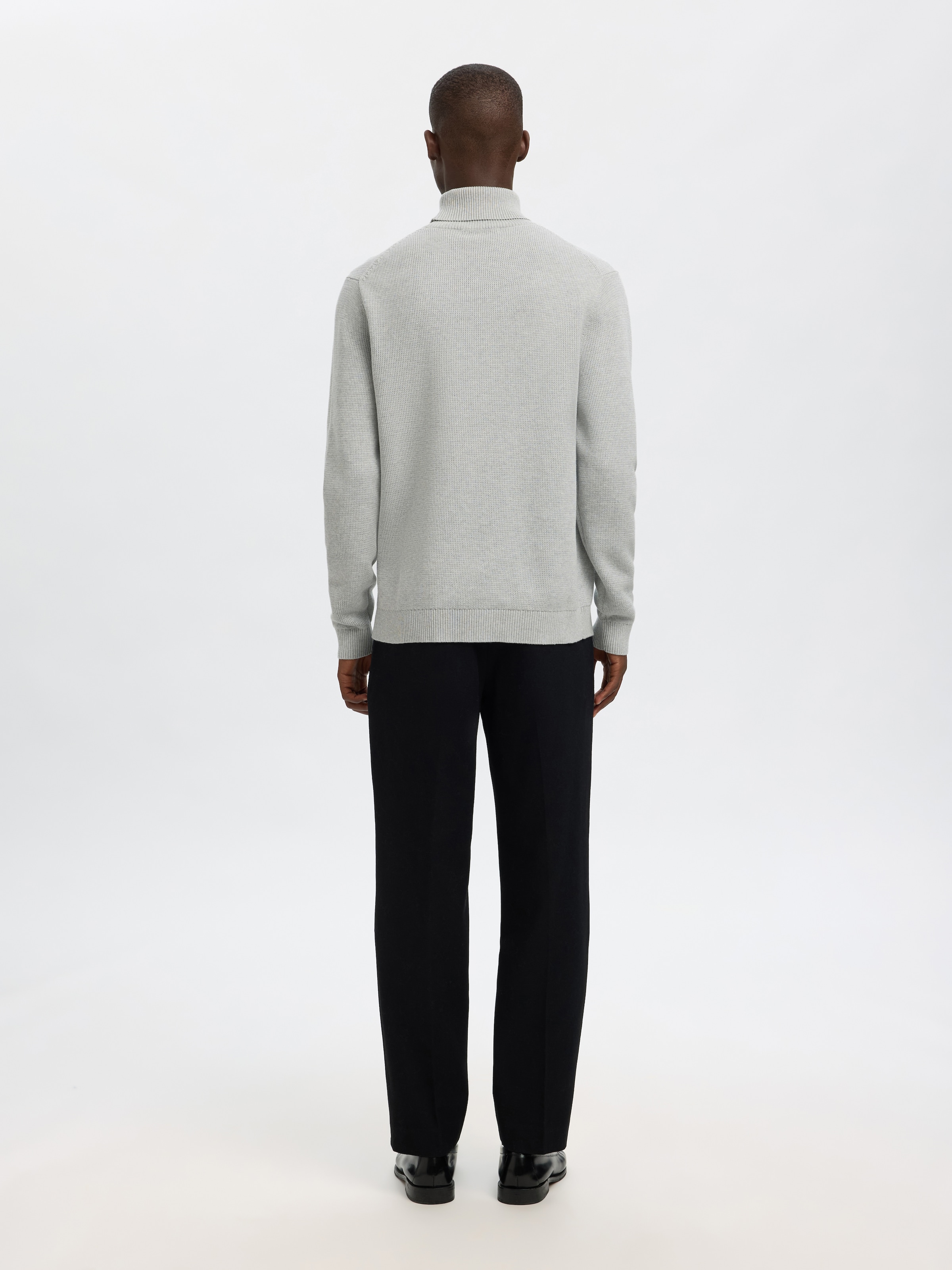 SELECTED Rollkragenpullover »SLHDANE LS KNIT STRUCTURE ROLL NECK NOOS«