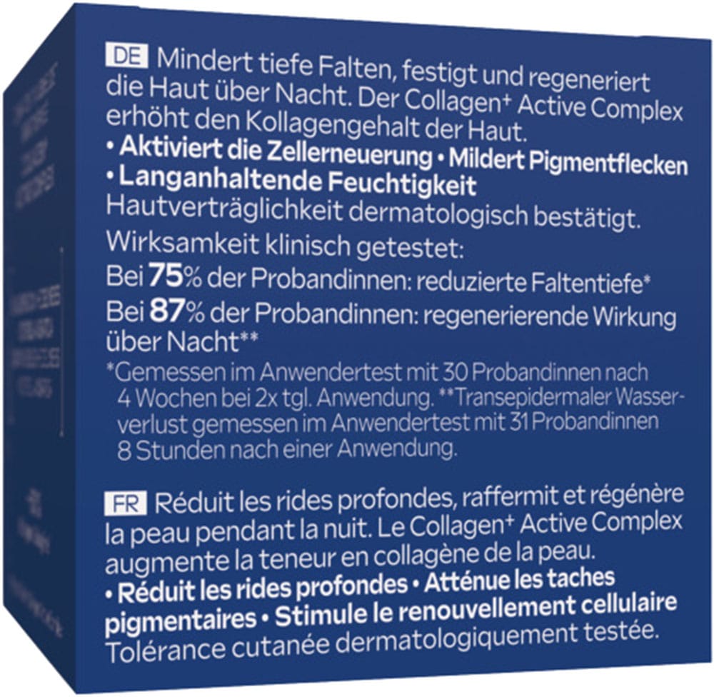 WELEDA Nachtcreme »Weleda Festigende Nachtpflege Blauer Enzian & Edelweiss« mindert tiefe Falten nach 2 Wochen und aktiviert die Zellerneuerung