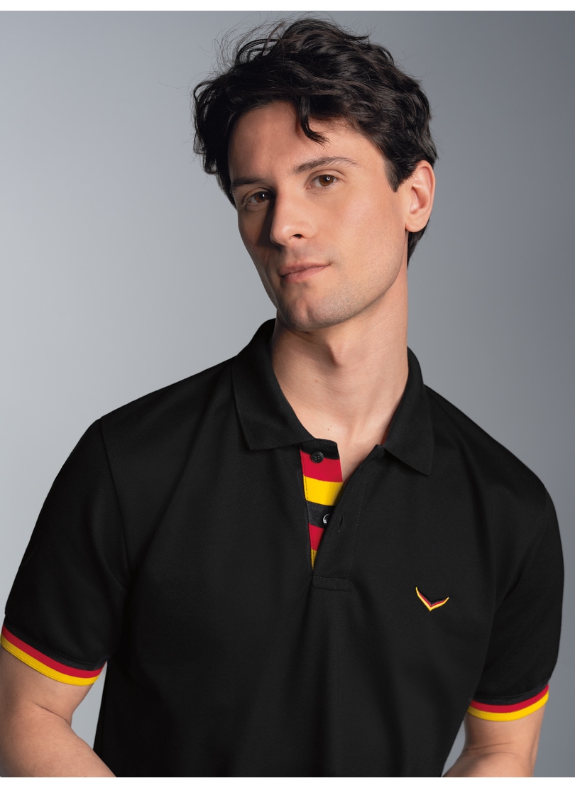 Trigema Poloshirt »TRIGEMA Deutschland Poloshirt« 1 Stk.