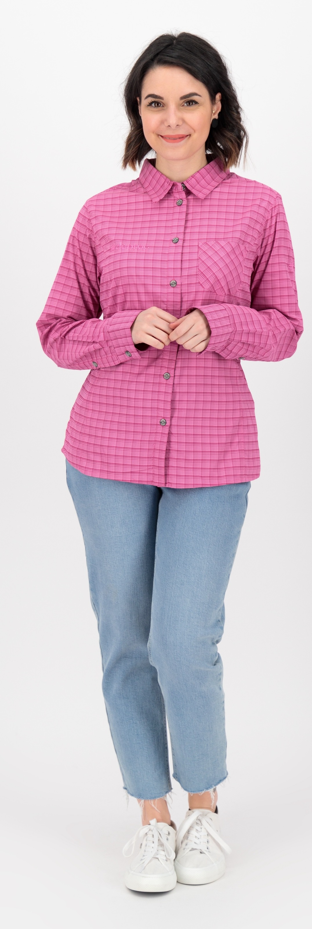 DEPROC Active Outdoorhemd »PHOENIX III LS WOMEN«, auch in Großen Größen erhältlich