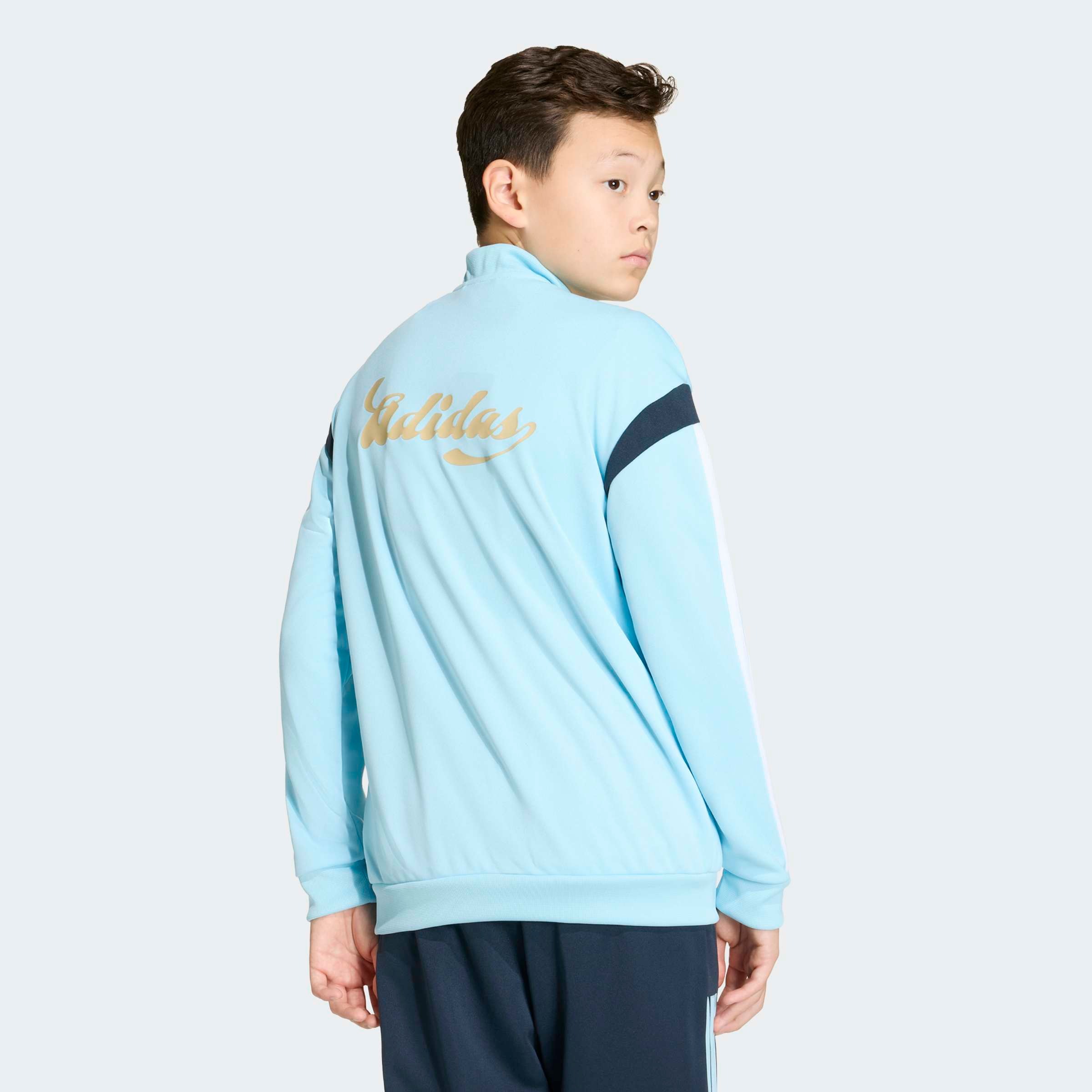adidas Sportswear Trainingsjacke »J HOT« für Kinder, mit Reißverschluss, aus Polyester