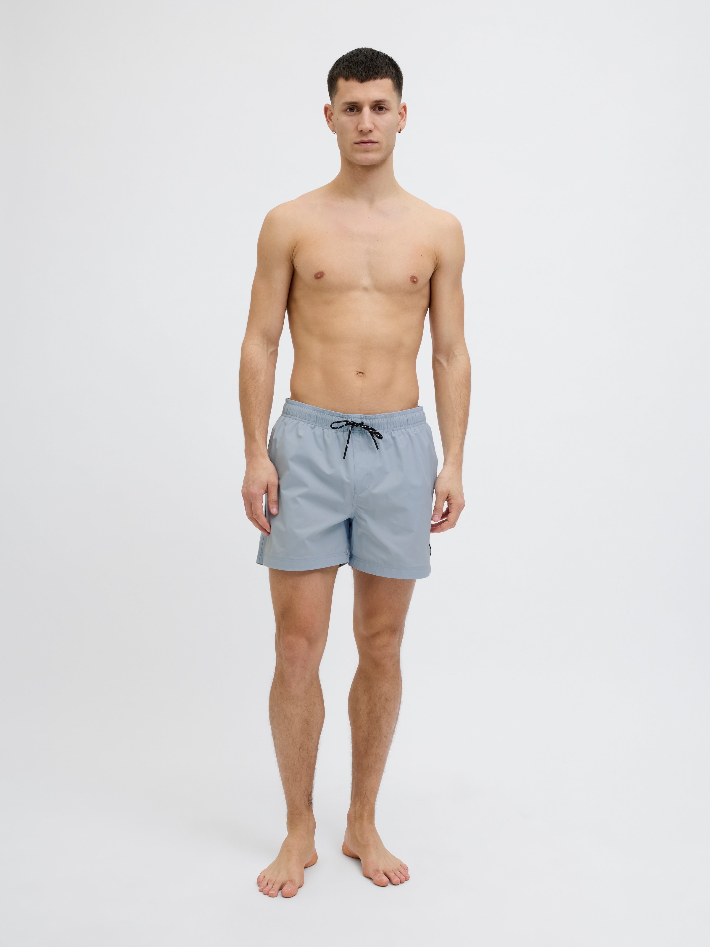 Jack & Jones Badeshorts »JPSTMAUI JJSWIM SOLID AKM SN«