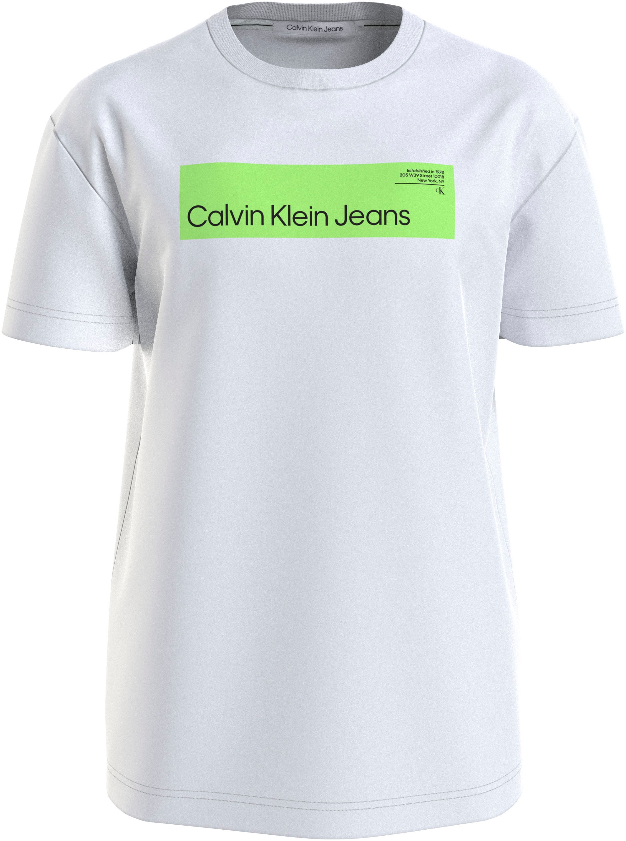 Calvin Klein Jeans Plus T-Shirt »PLUS HYPER REAL BOX LOGO TEE«