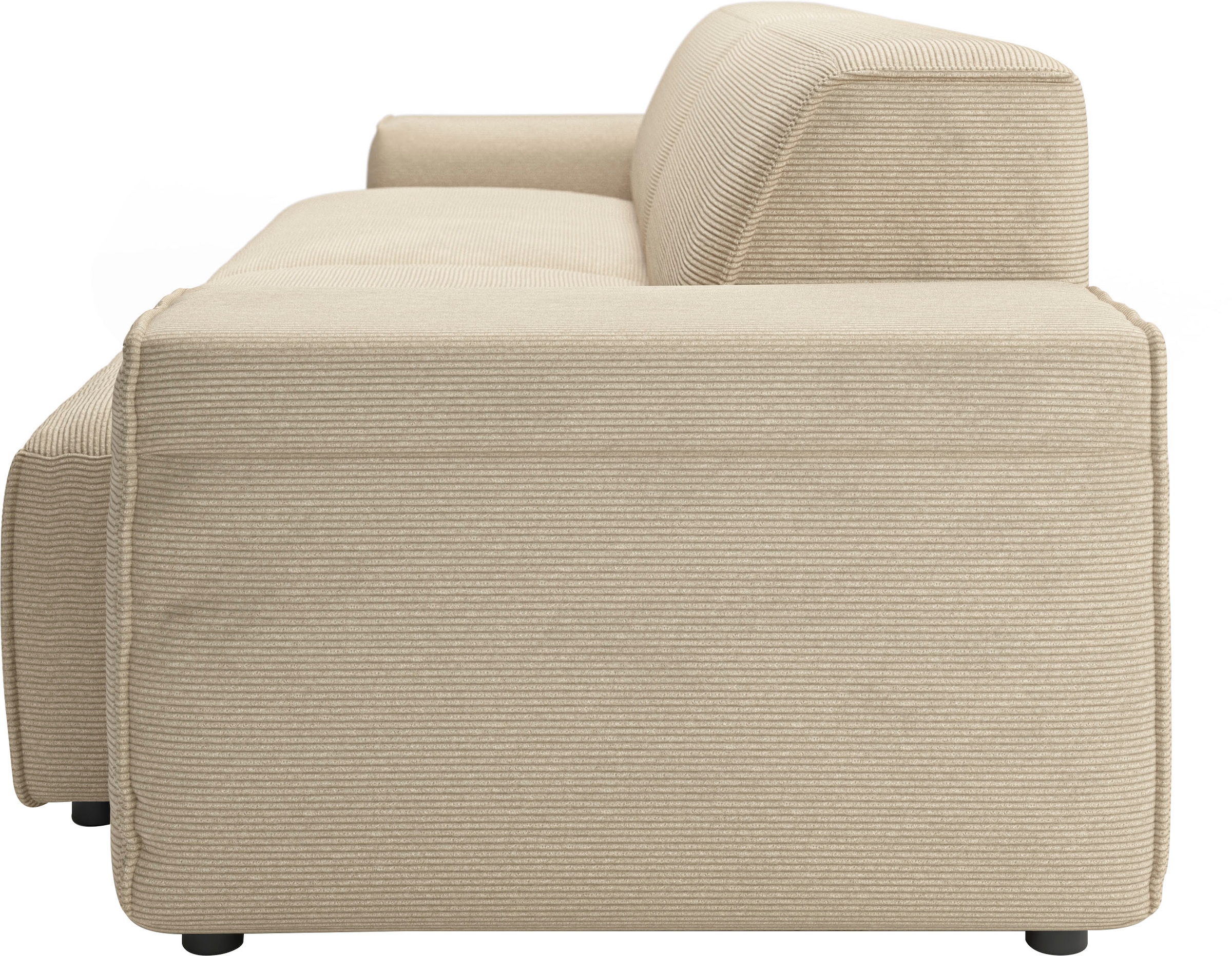 andas Big-Sofa »Glimminge  auch in Breitcord, Feincord + Easy care-Bezug,«, besondere Kedernähte Zierkissen