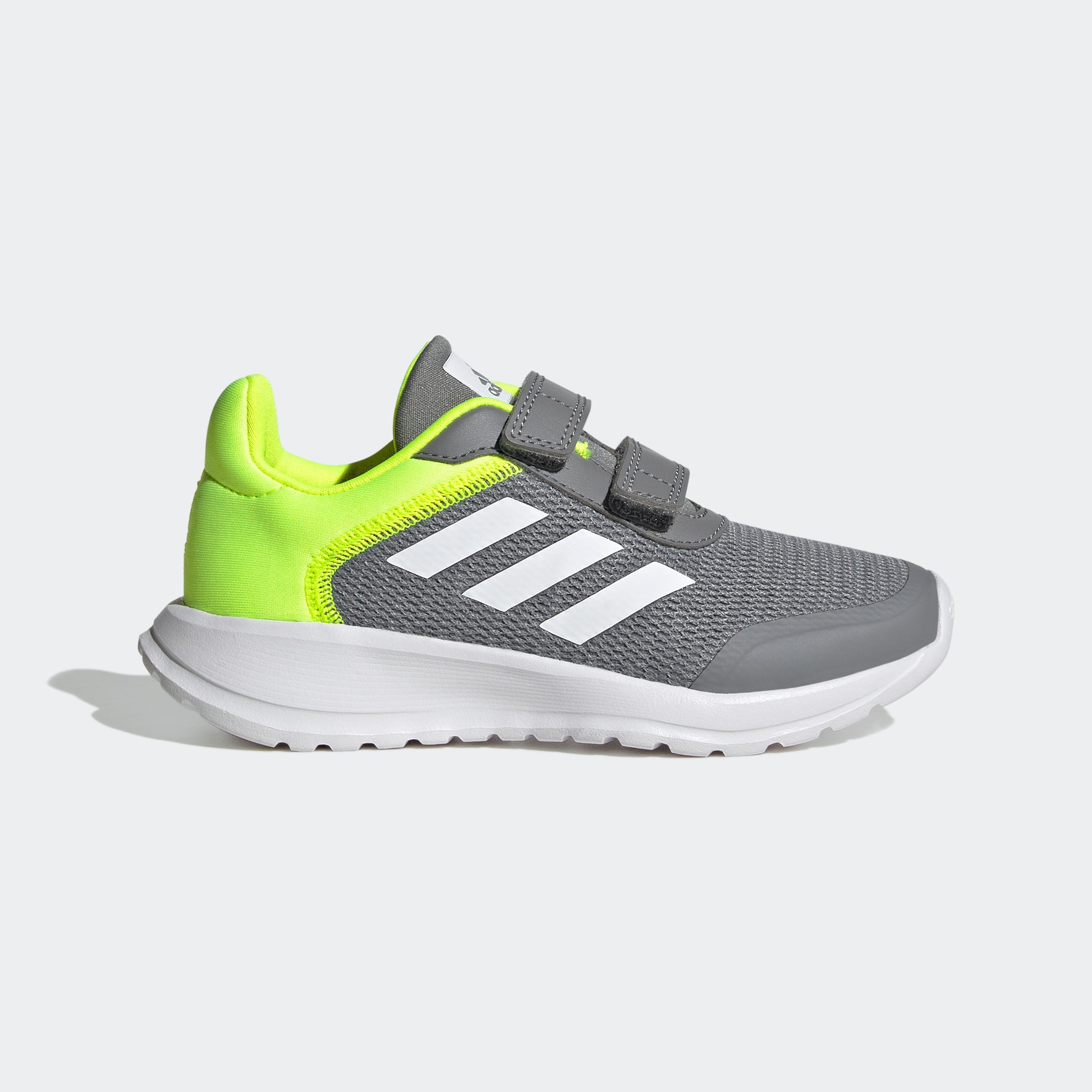 Adidas Sportswear Mädchen Sneaker »TENSAUR RUN« mit Klettverschluss in grau, Größe 37