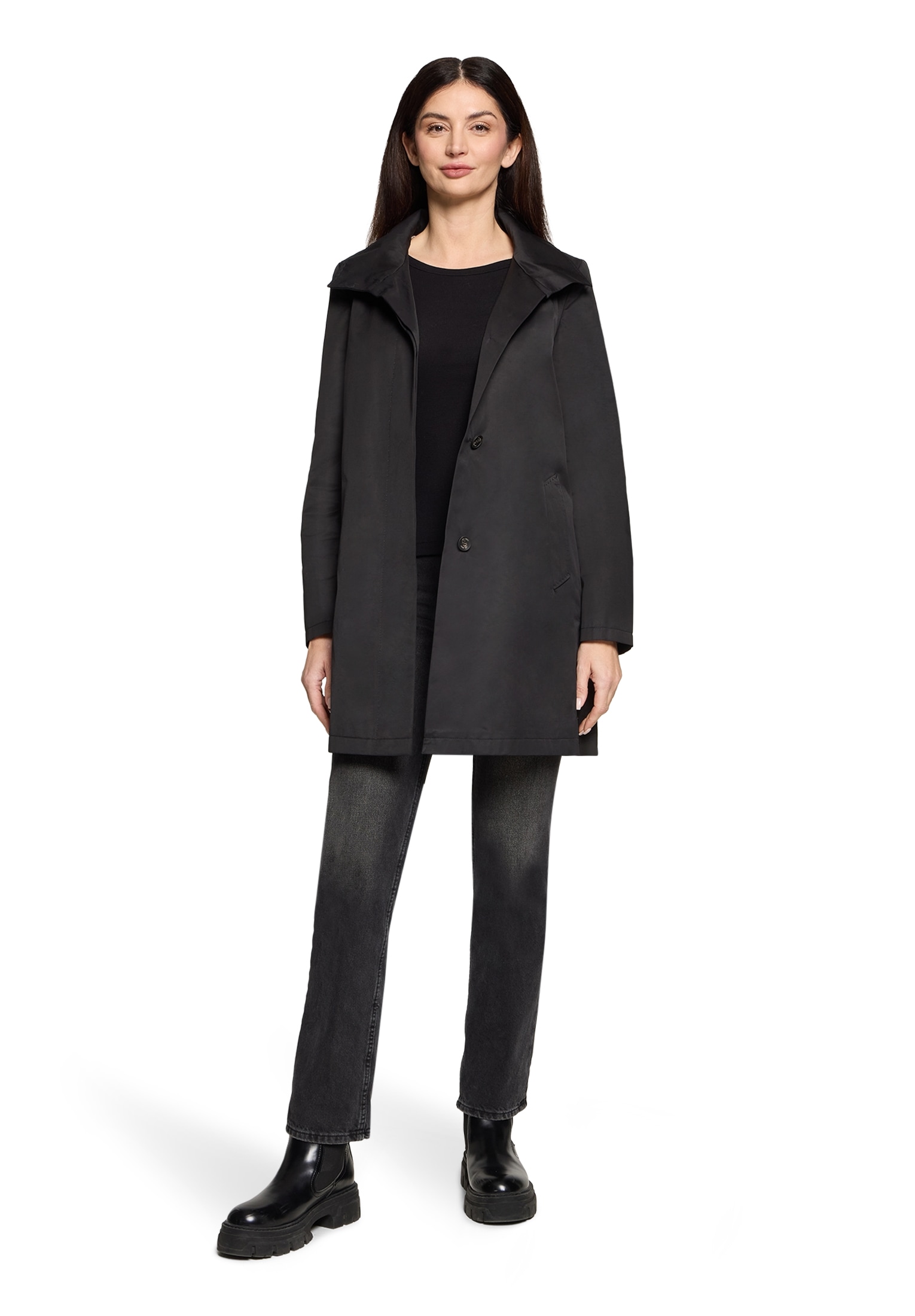 Gil Bret Outdoorjacke mit Stehkragen