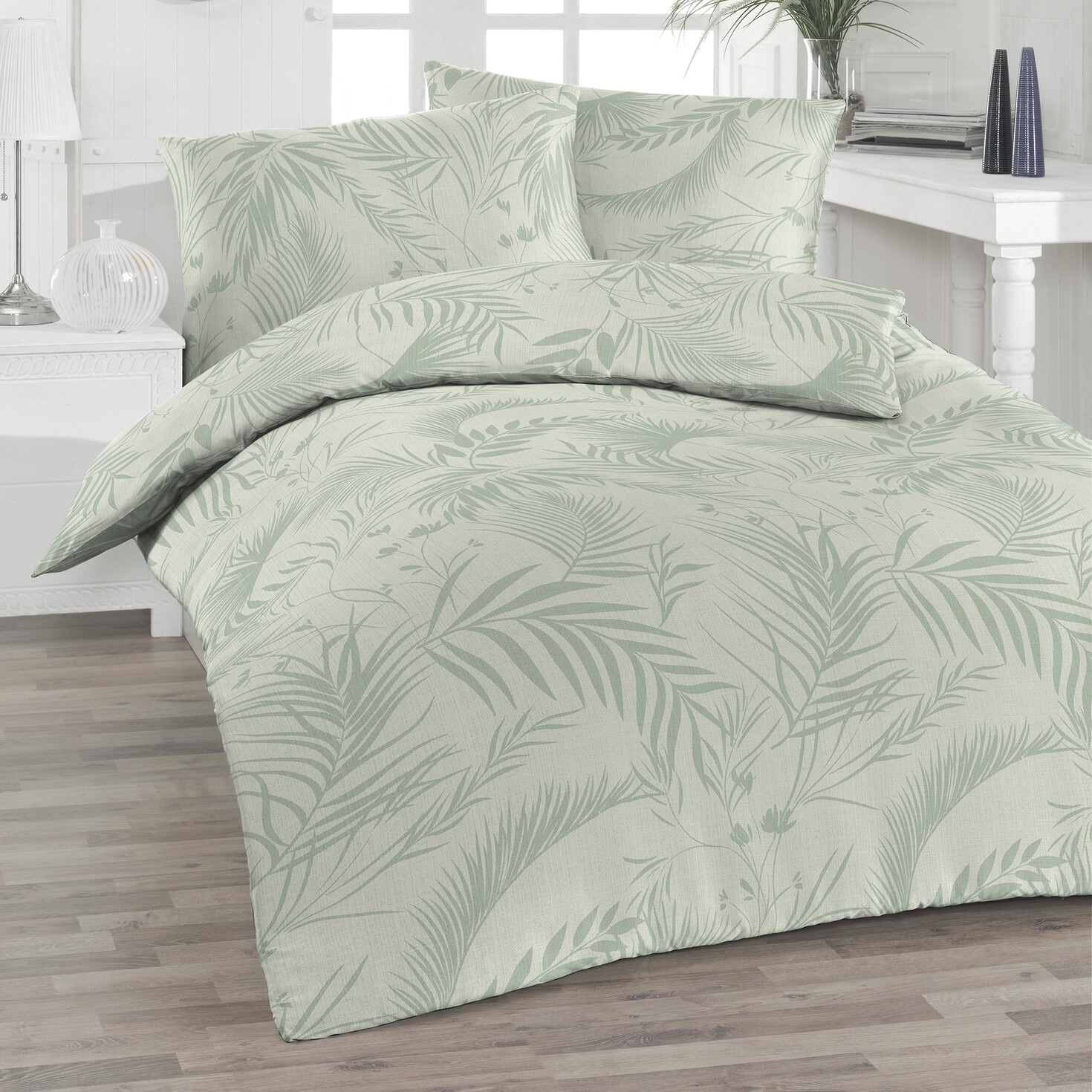 Florella Kinderbettwäsche »Eliora, Soft-Touch Seersucker, 50 % Viskose (Bambus), 50 % Baumwolle«