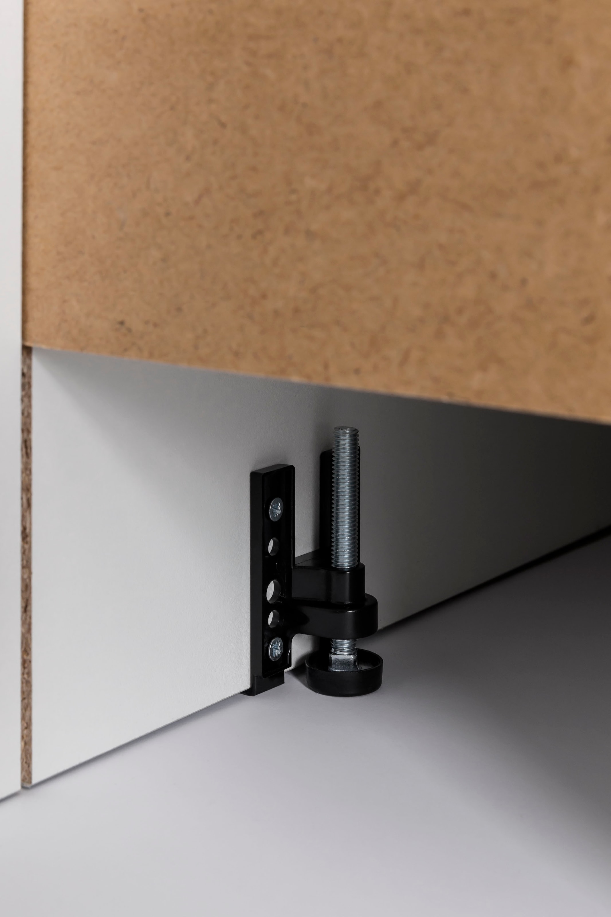KOCHSTATION Küchenzeile »KS-Lani, mit MDF-Fronten«, Breite 300 cm, wahlweise mit E-Geräten, Höhen-Ausgleichsfüße 0-4 cm
