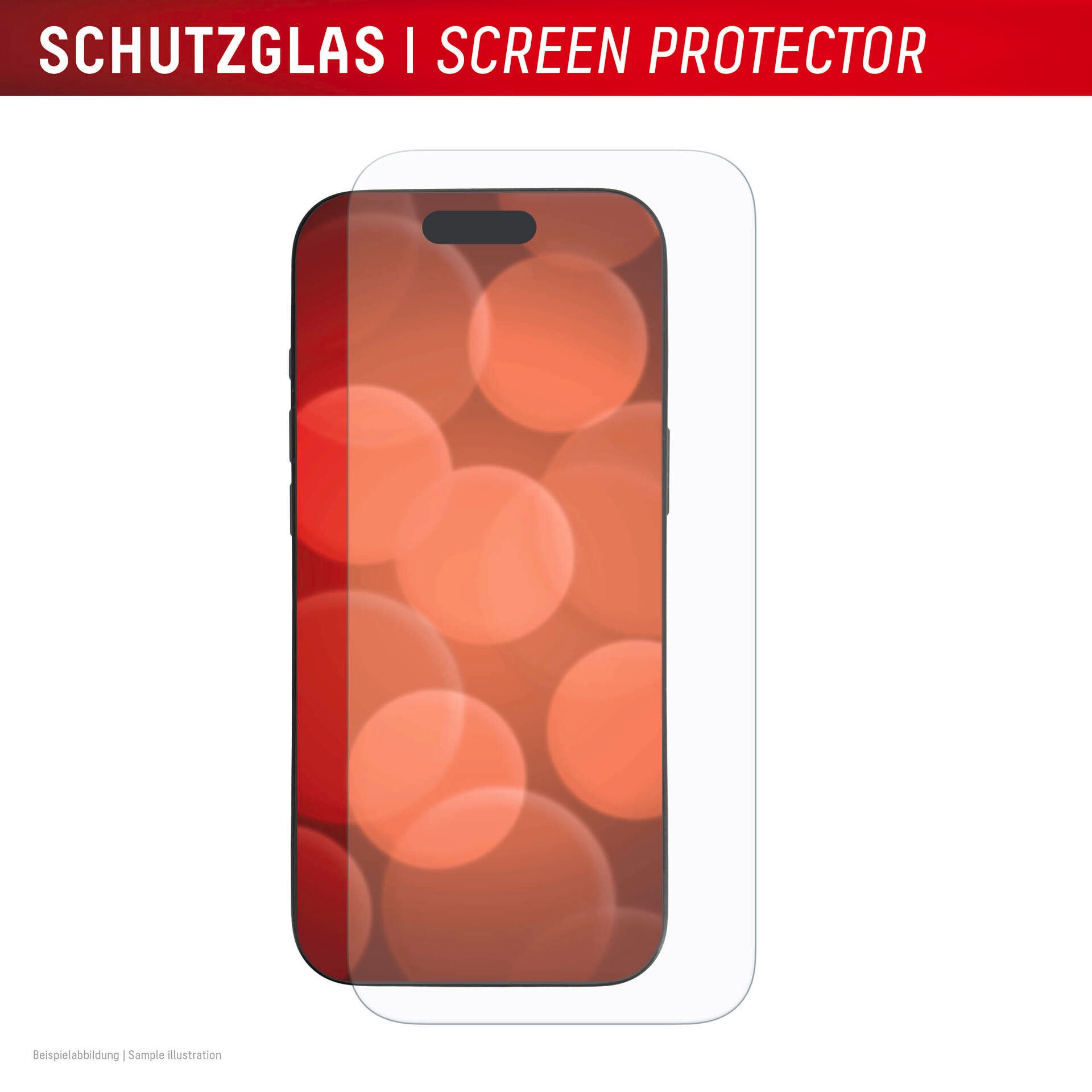 Displex Displayschutzglas »Smart Glass Screen Protector« für Apple iPhone Air Displayschutzfolie, Schutzfolie, Bildschirmschutz, kratz- & stoßfest