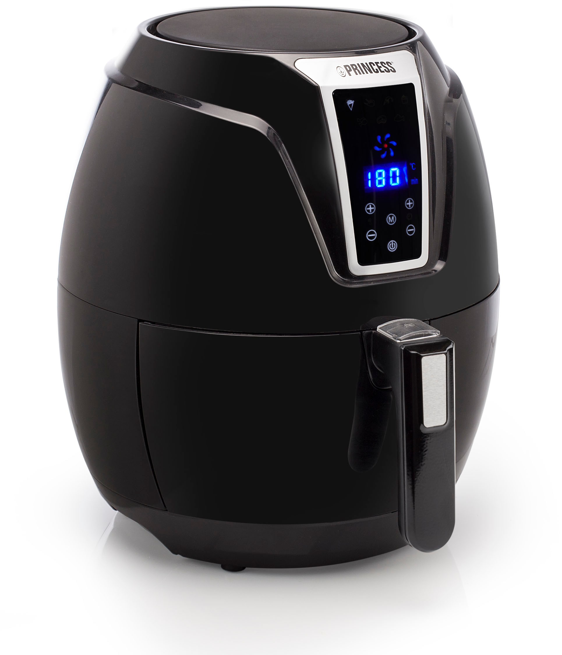 Princess Heißluftfritteuse »182021 Digital XL« 1400 W in schwarz