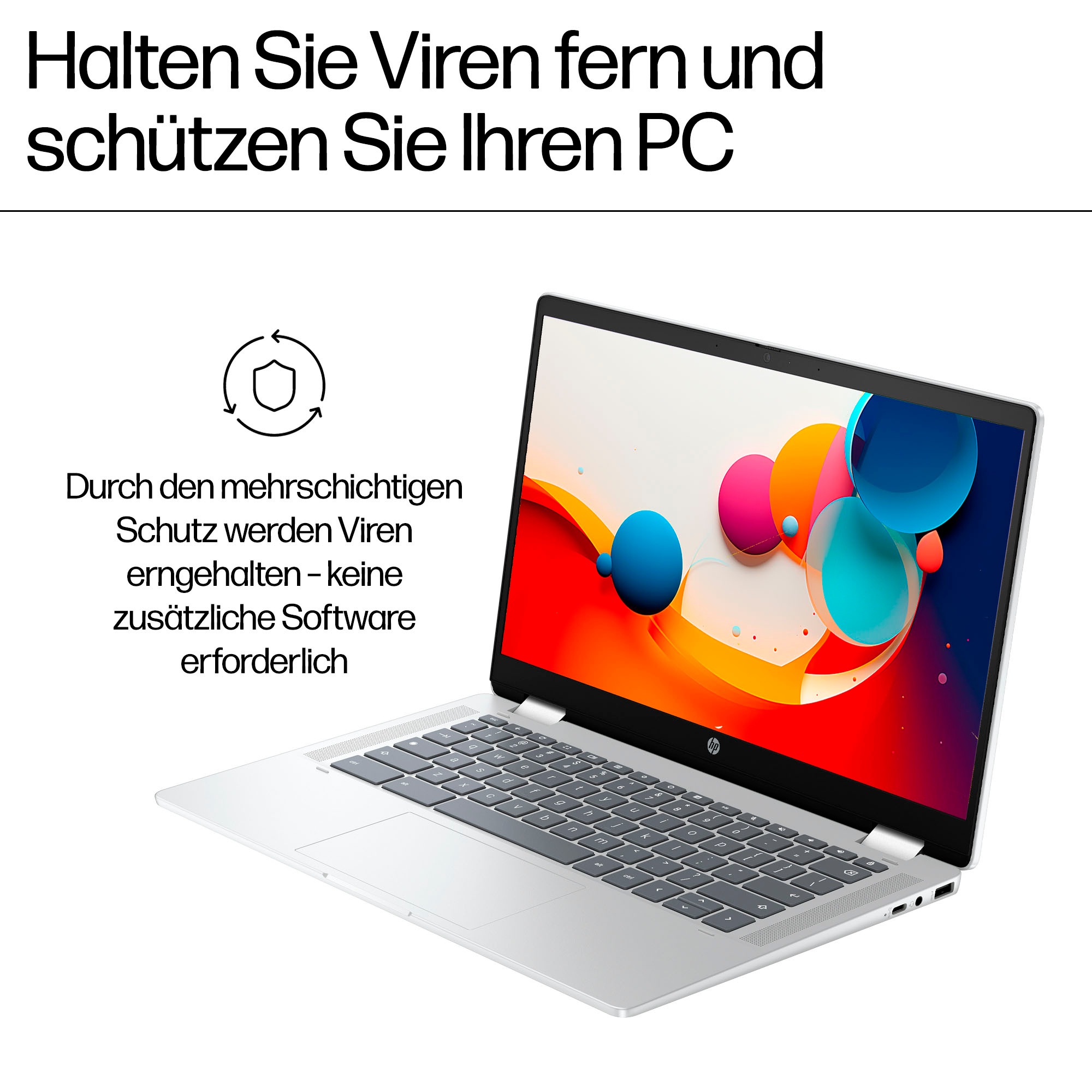 HP Chromebook »14b-cd0011ng«, 35,6 cm, / 14 Zoll, Intel, UHD Graphics, 128 GB SSD