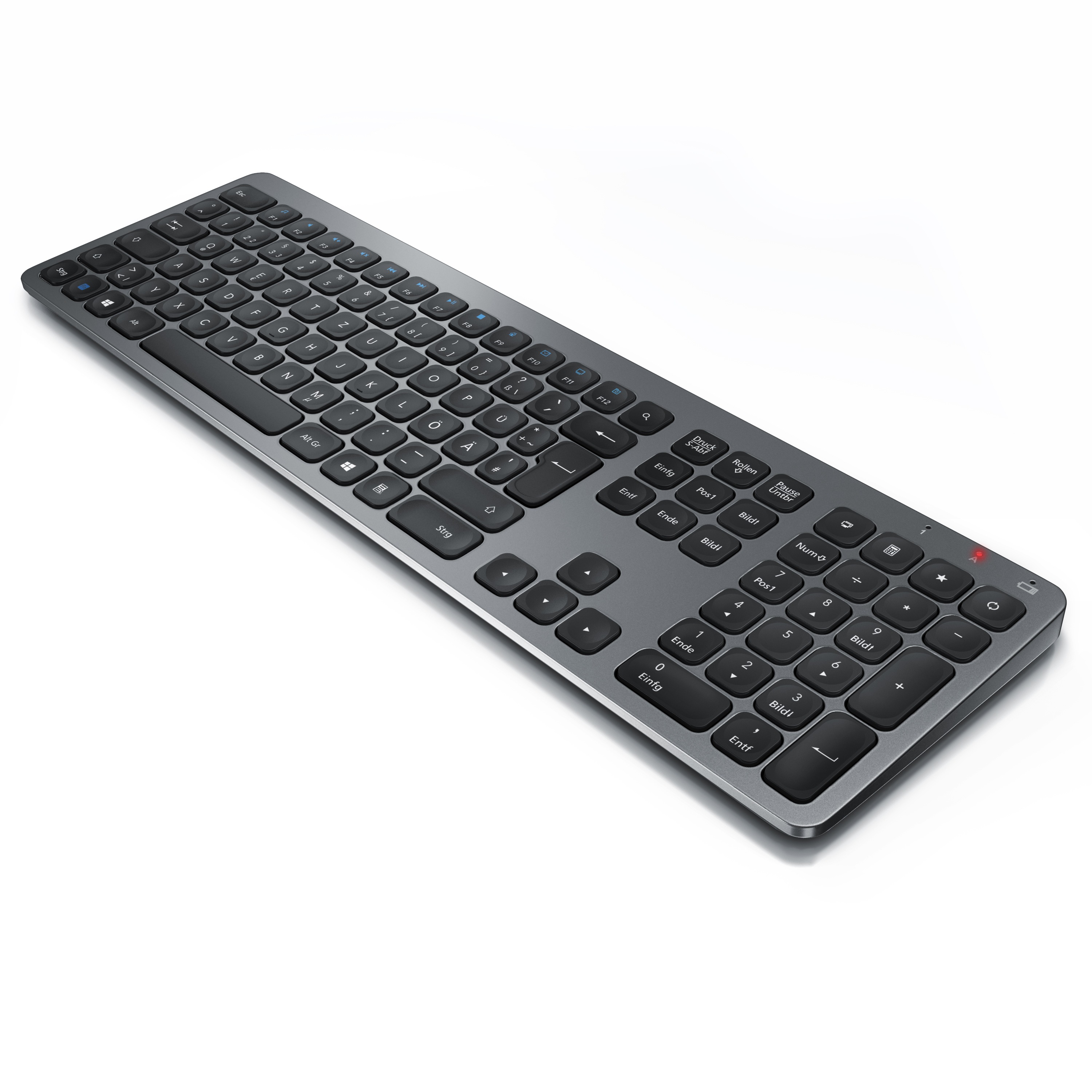 Aplic Wireless-Tastatur »2,4 Ghz Wireless Keyboard mit 110 Tasten«, (Fn-Tasten), mit Numpad