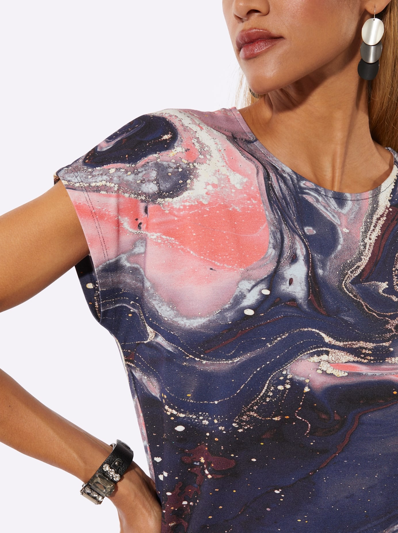 creation L Print-Shirt »Druck-Shirt« 1 tlg.