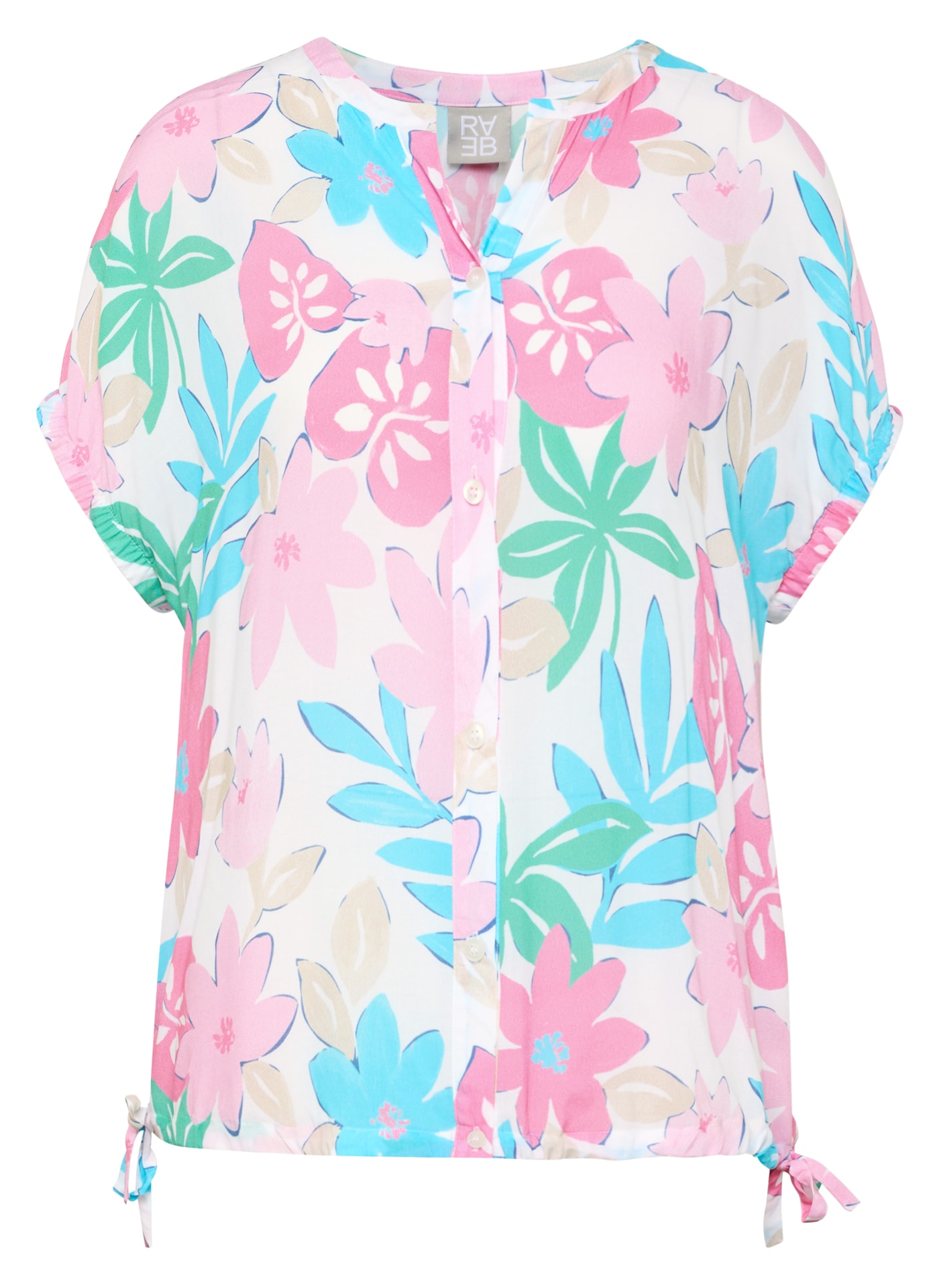Rabe Hemdbluse mit All-Over Print