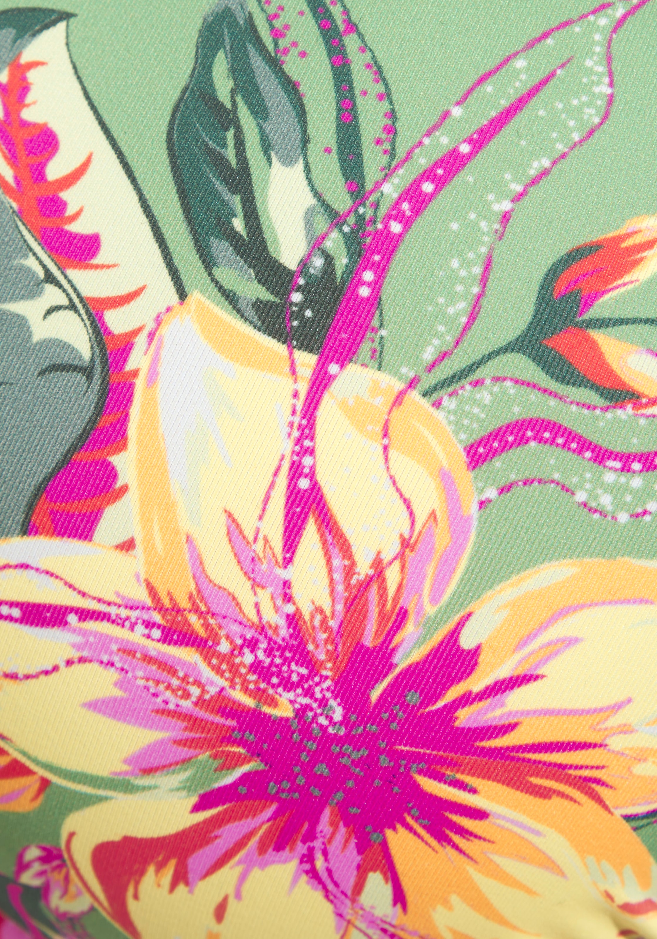 LASCANA Push-Up-Bikini-Top »Malia«, mit tropischem Print