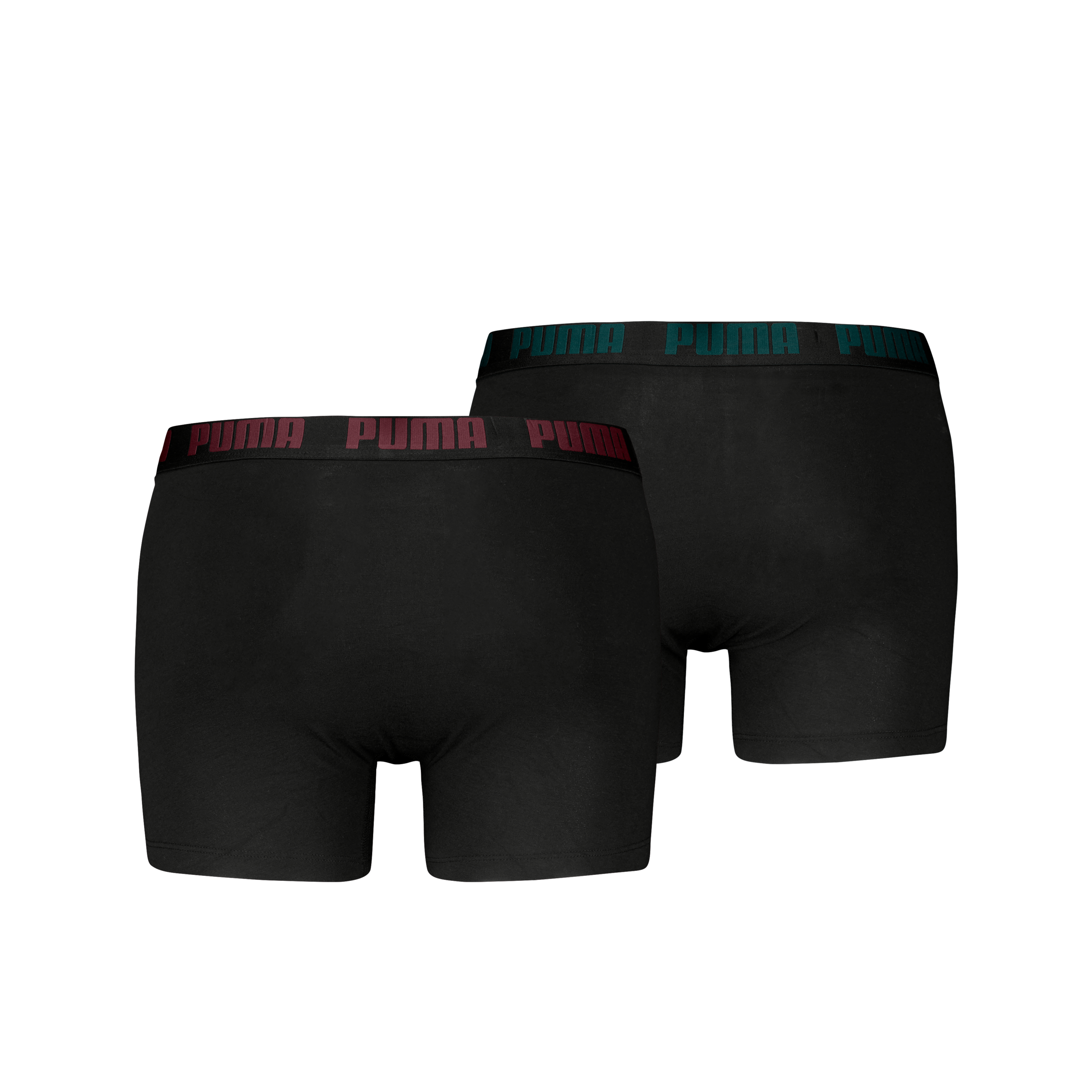 PUMA Boxershorts »PUMA MEN EVERYDAY BASIC BOXERS 2P«, (2er Pack), mit Logobund