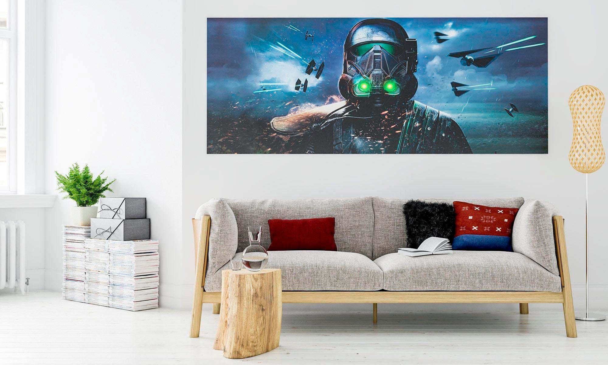 Komar Vliestapete »Digitaldruck Vlies - Star Wars Deathtrooper - Größe 250 x 100 cm«, bedruckt, Kinderzimmer