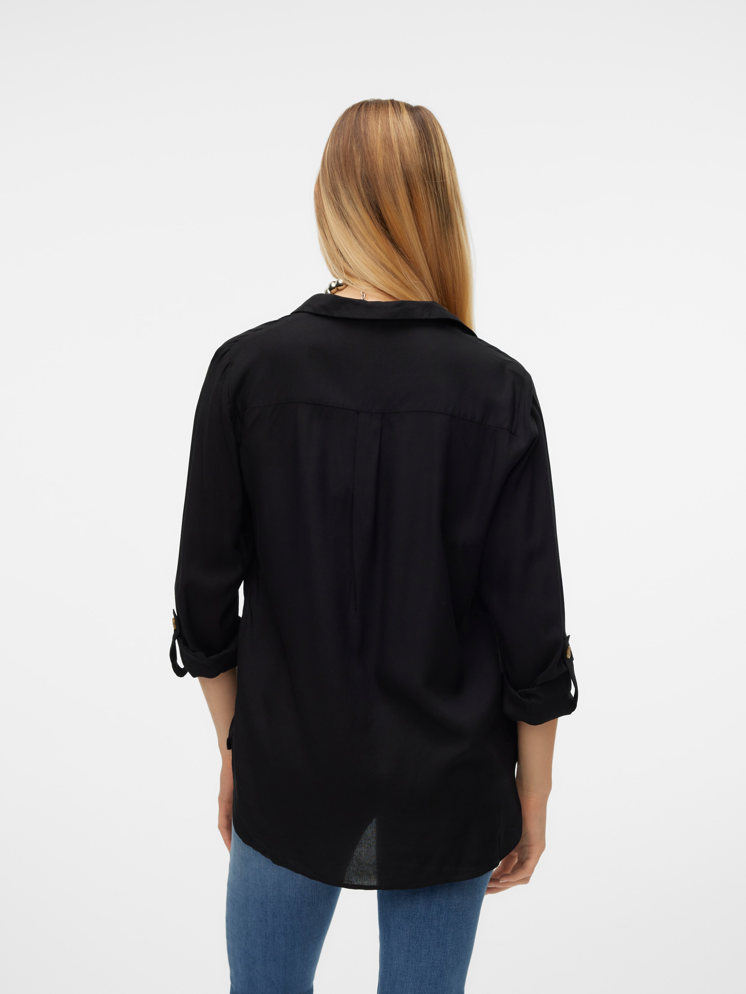 Vero Moda Hemdbluse »VMBUMPY L/S SHIRT NEW WVN GA NOOS«