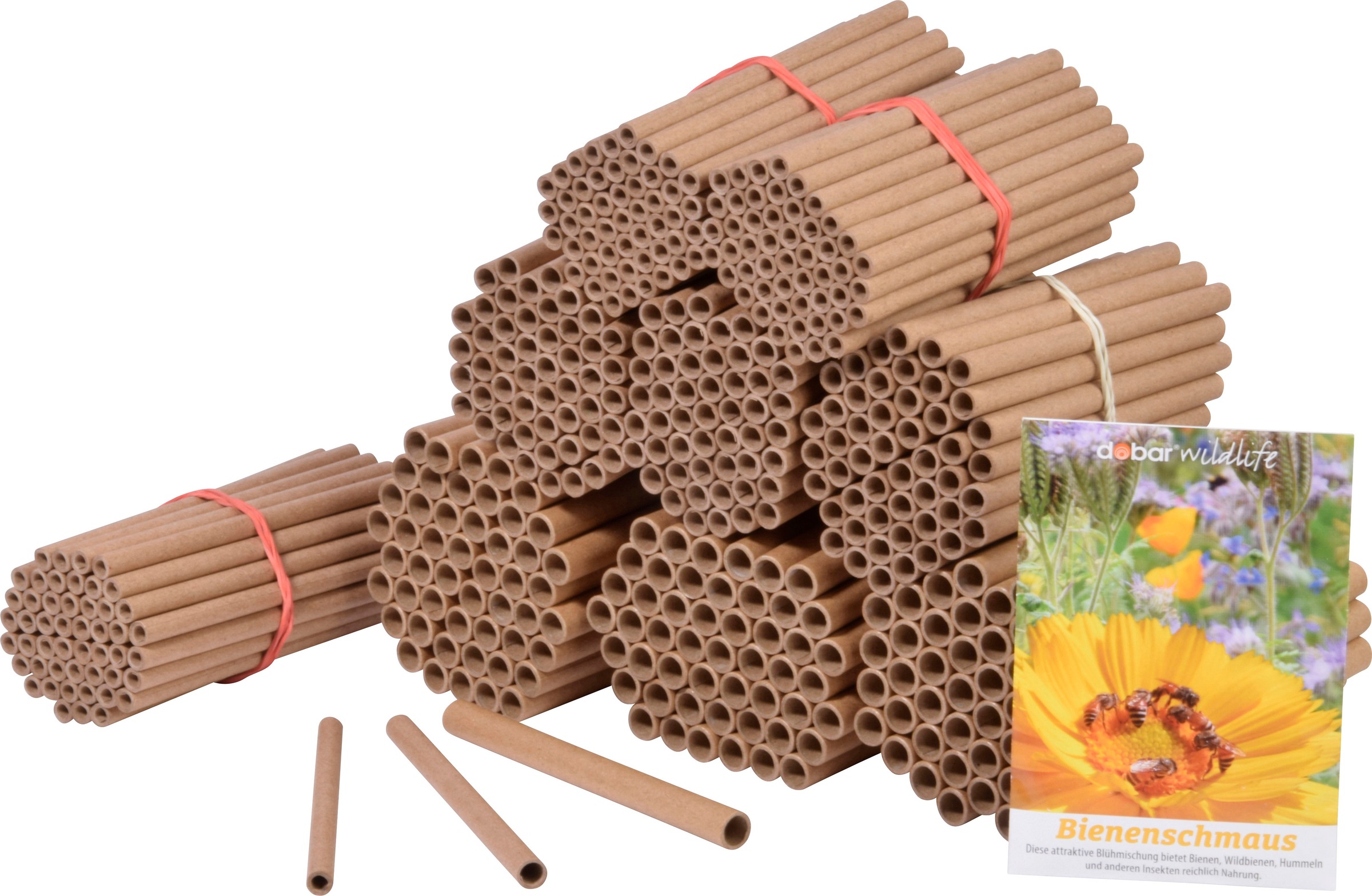 dobar Insektenhotel »Papierhülsen-Set«, inkl. Samenmischung "Bienenschmaus" kaufen