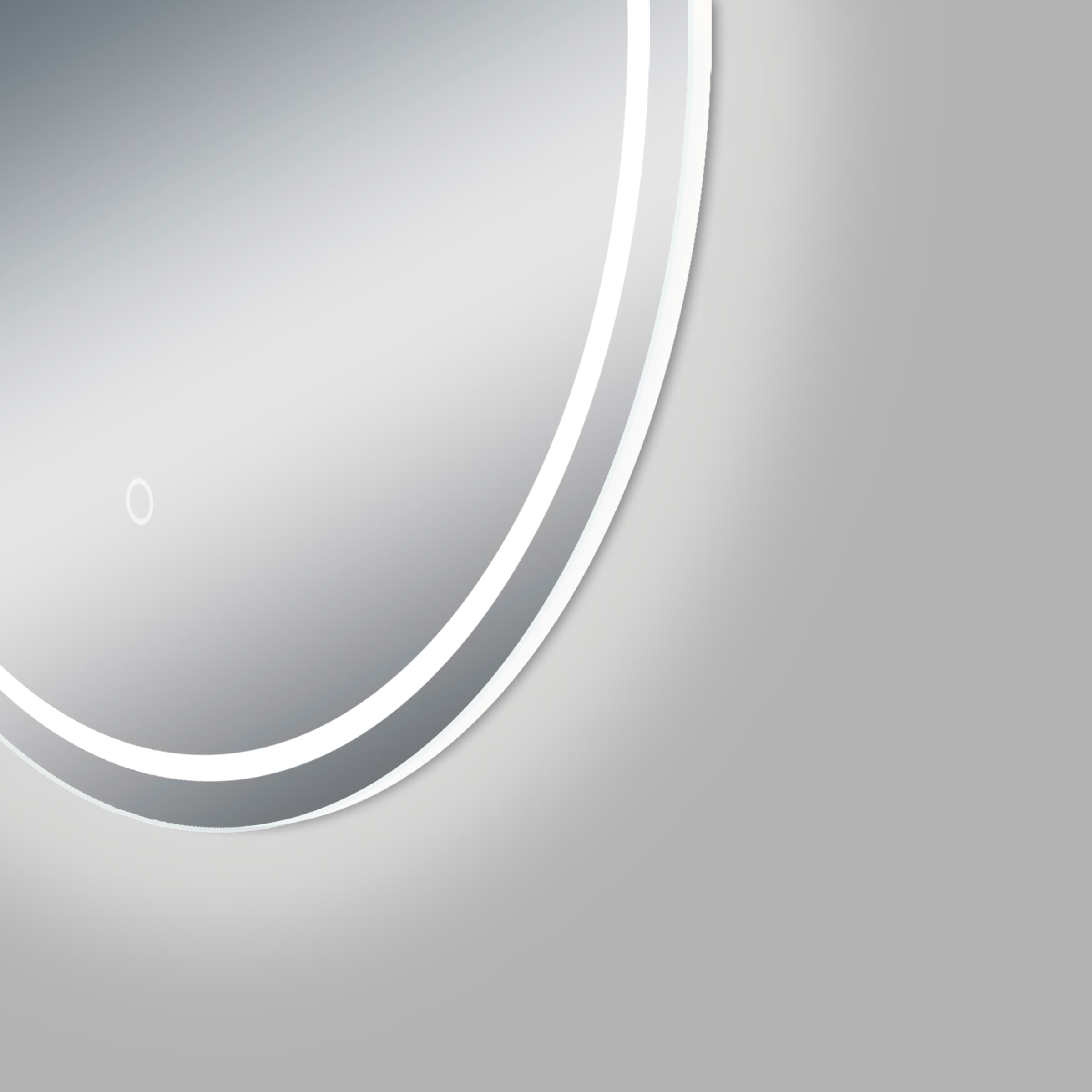 Talos Badspiegel »Moonshine« Durchmesser: 60 cm,, energiesparend, mit Sensorschalter