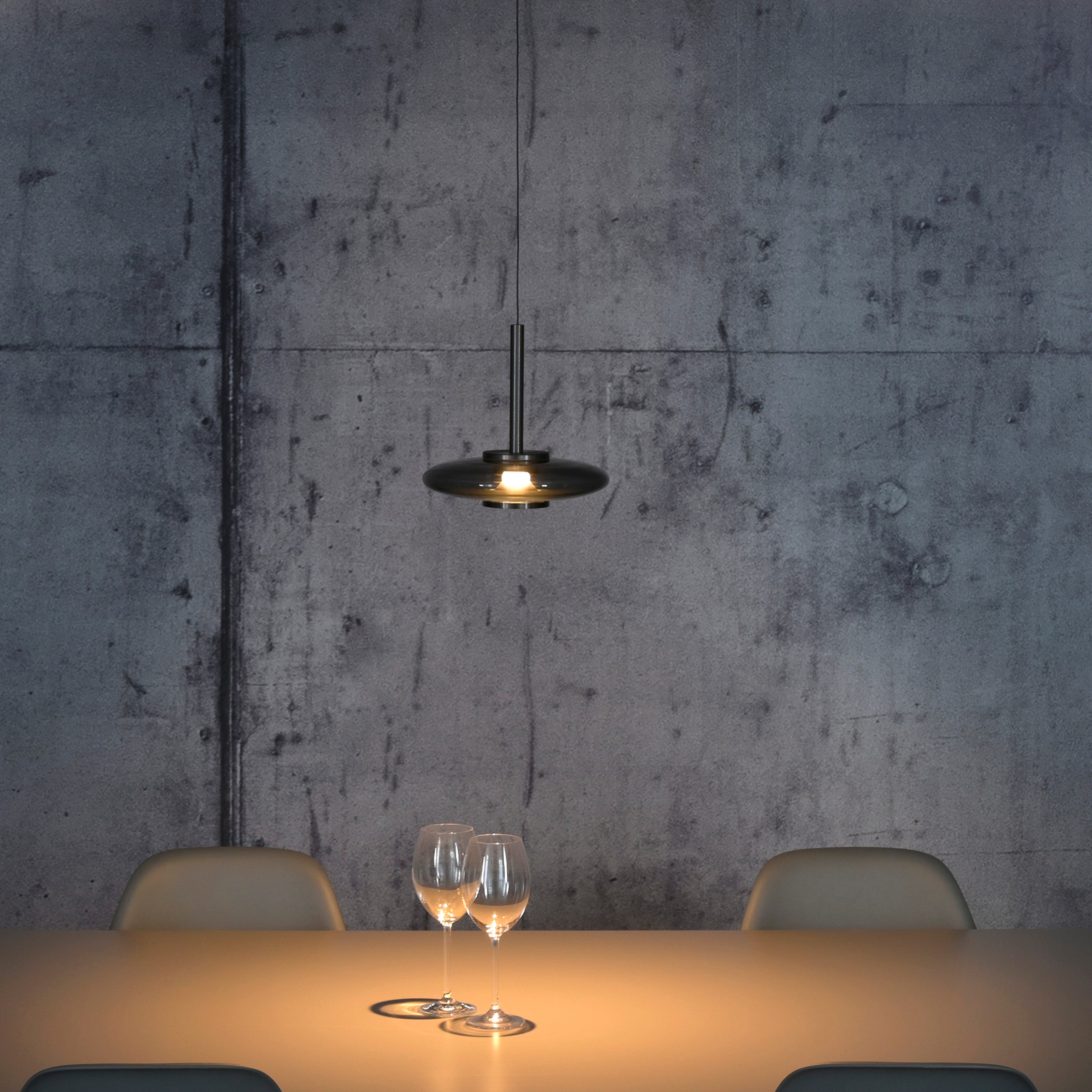 Neuhaus PURE LED Pendelleuchte »PURE Vitrum« LED-Board 1 Stk. Warmweiß Comfort Lift, dimmfähig über separaten Tronicdimmer