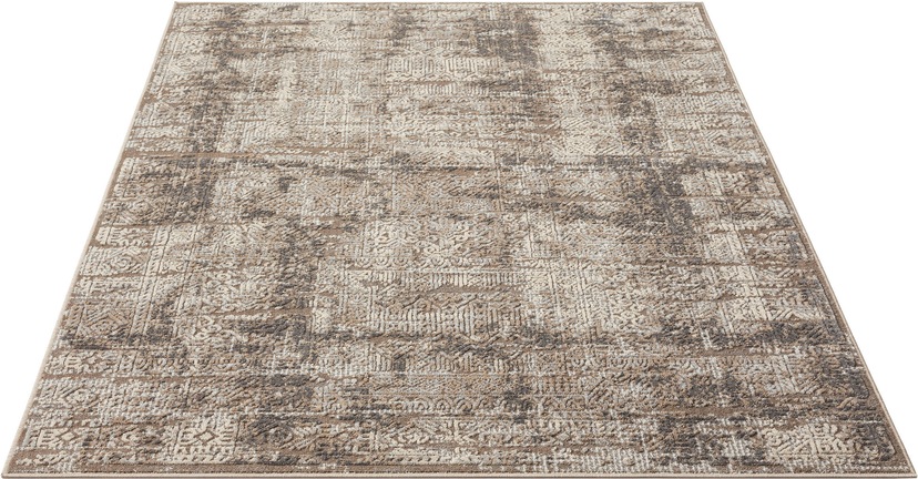 my home Teppich »Izabelle«, rechteckig, bei OTTO kaufen im modernes Design, Vintage-Design Kurzflor-Teppich