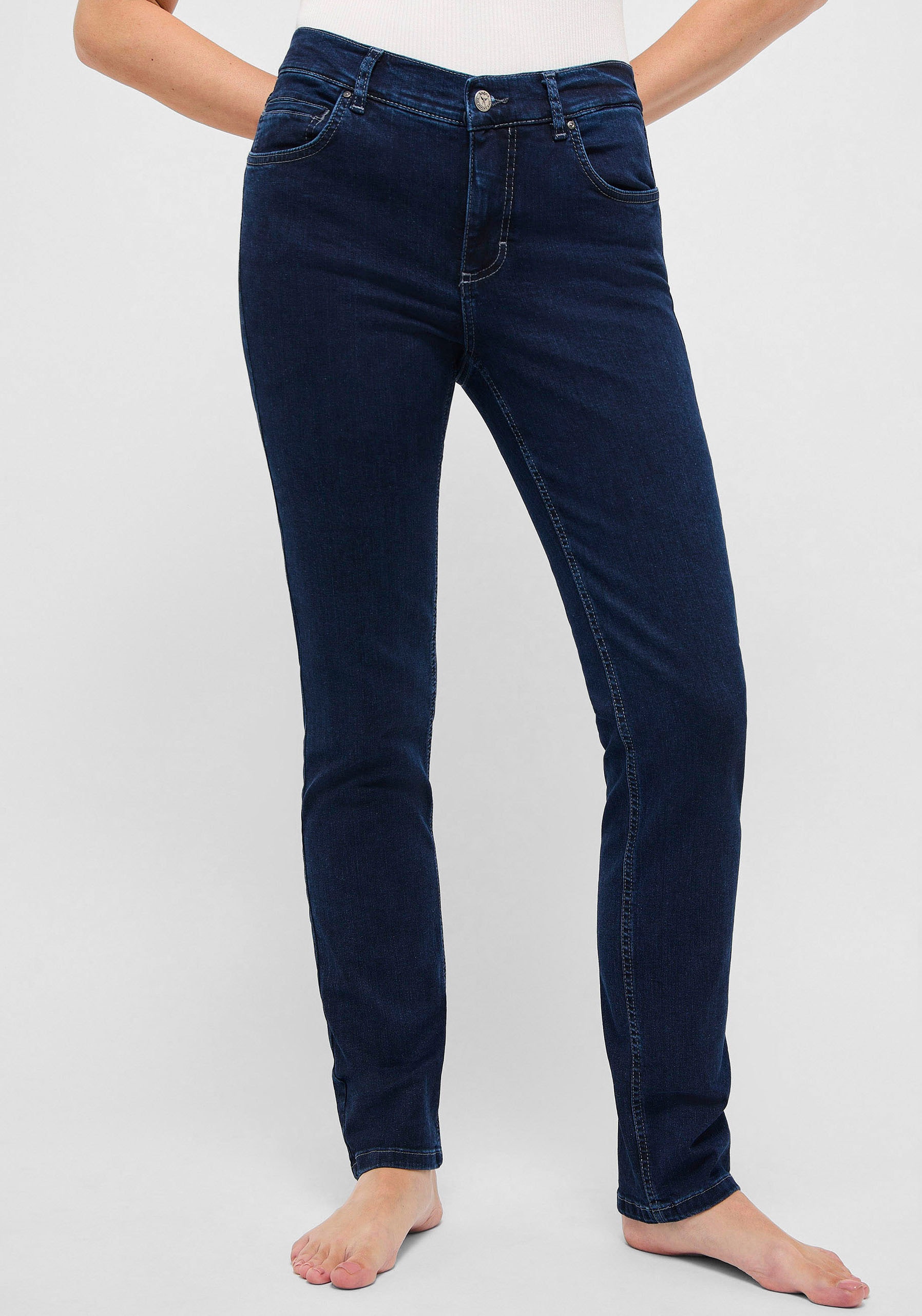 5-Pocket-Jeans »CICI«, aus sportivem Denim