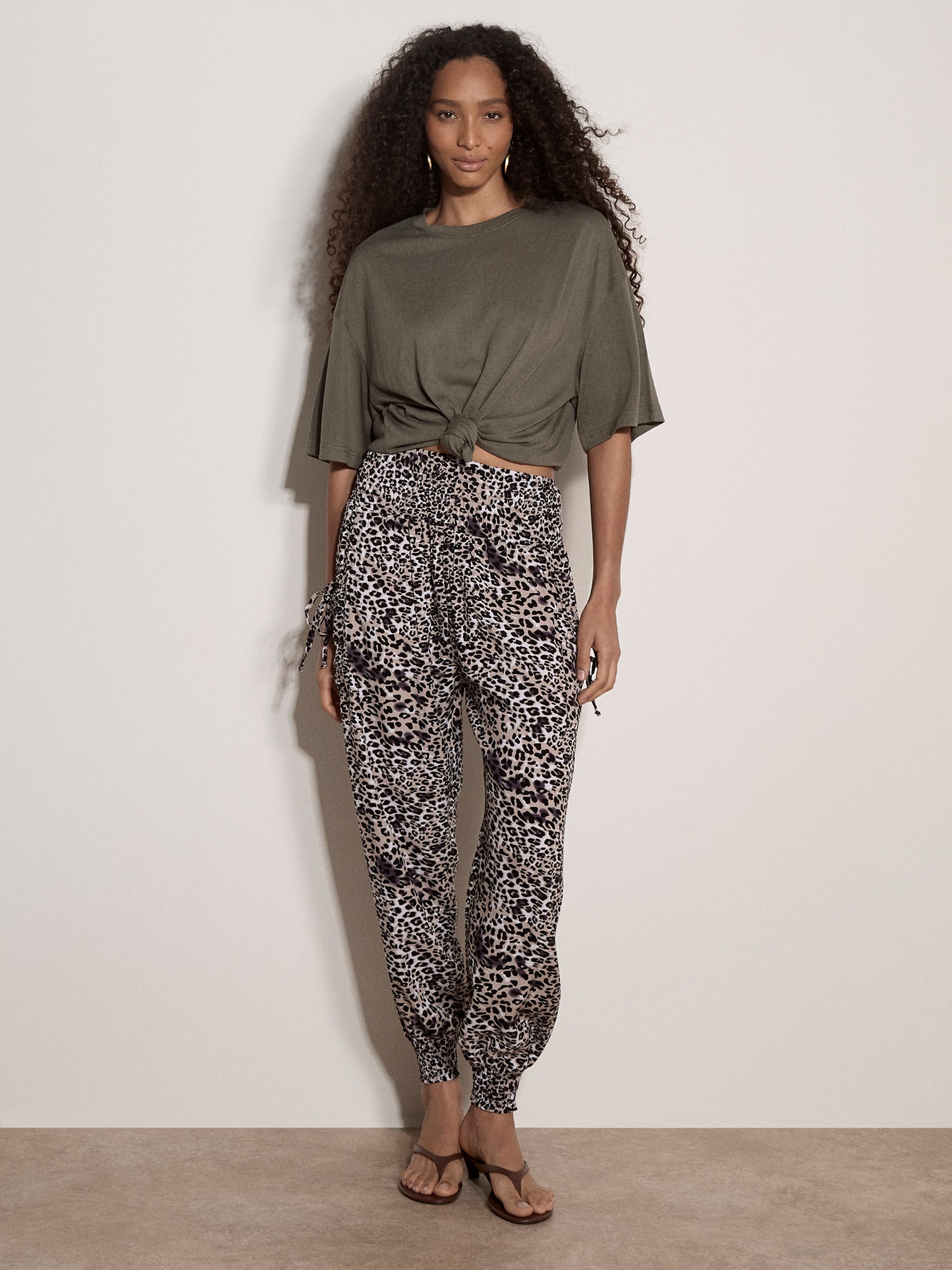 Apricot Relaxhose »Hose«  mit Animalprint