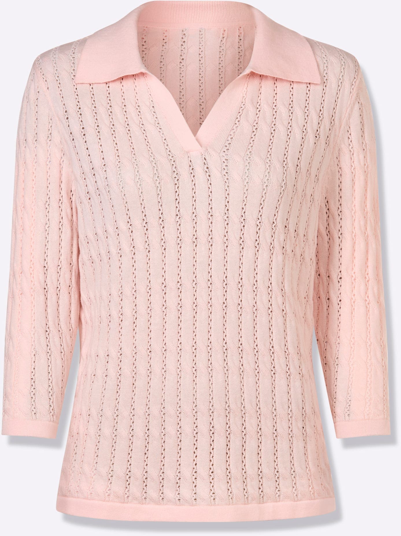 Inspirationen Polokragenpullover »Polopullover«