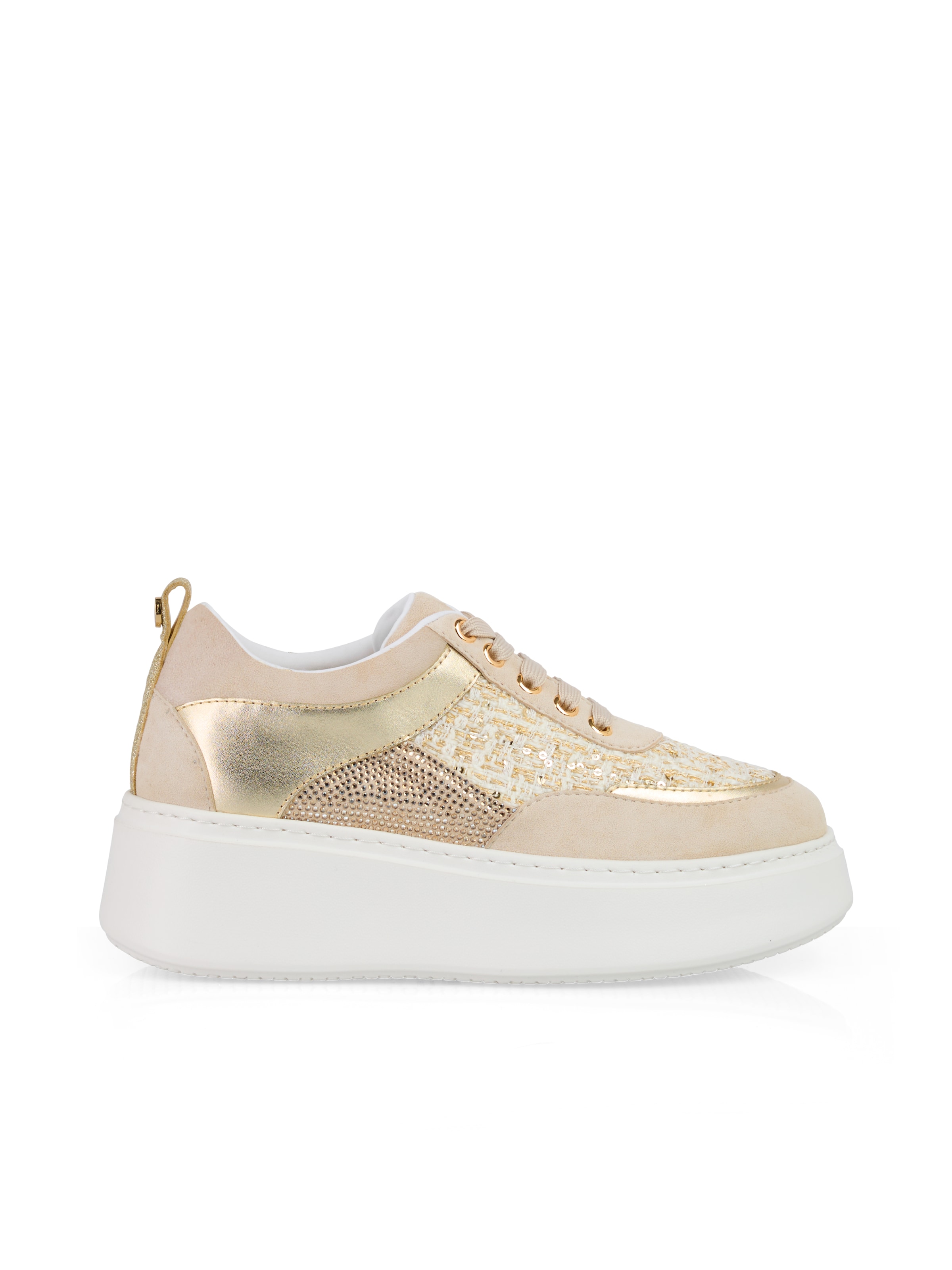 Marc Cain Sneaker »Sports Dodgy Dogs«, Keilsneaker, Sneaker, Schnürschuh im Retro Look