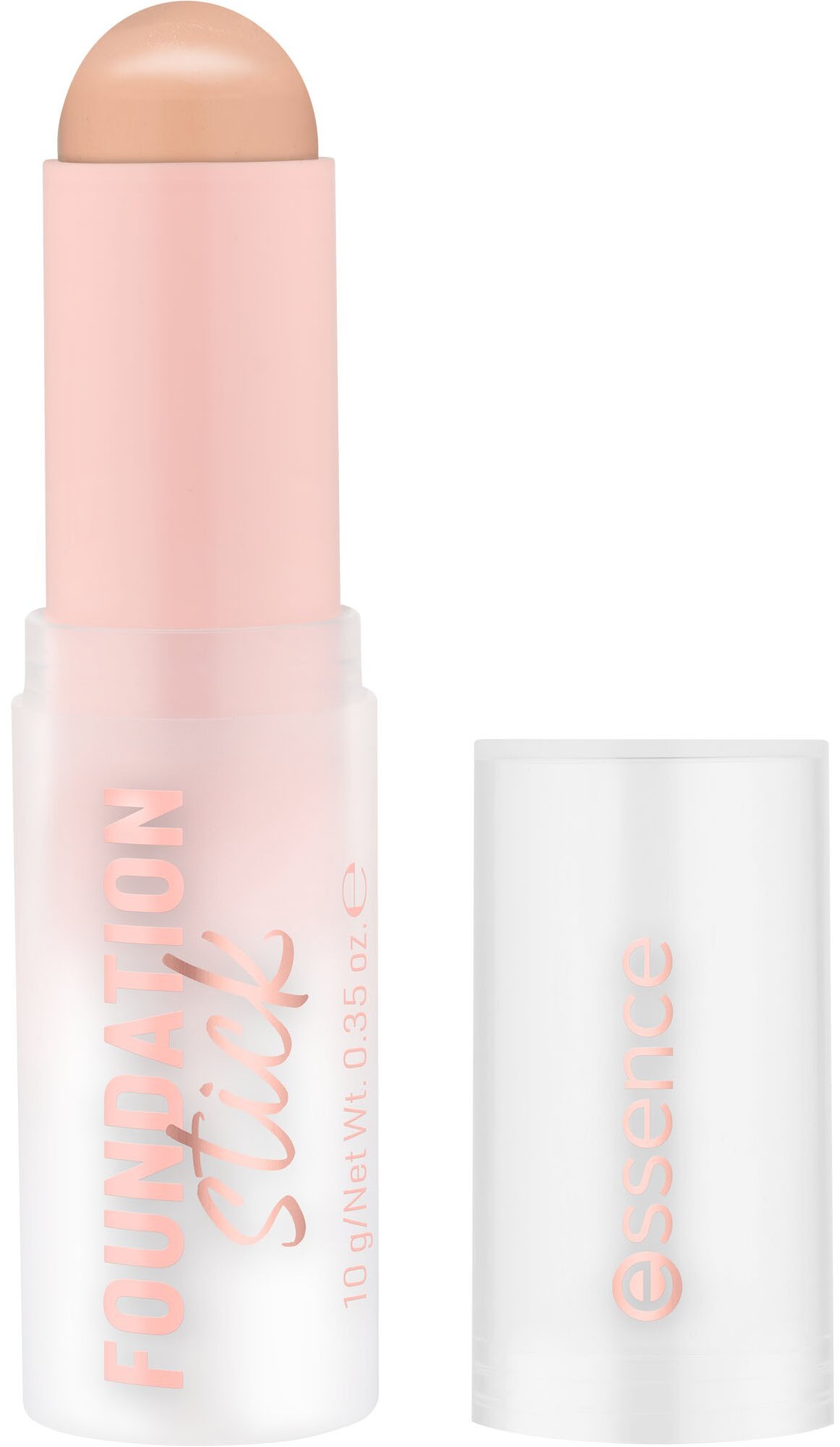 Essence Foundation »FOUNDATION stick«, (Set, 3 tlg.), Cremig und leicht verblendbar, Matt-Finish, variable Deckkraft.