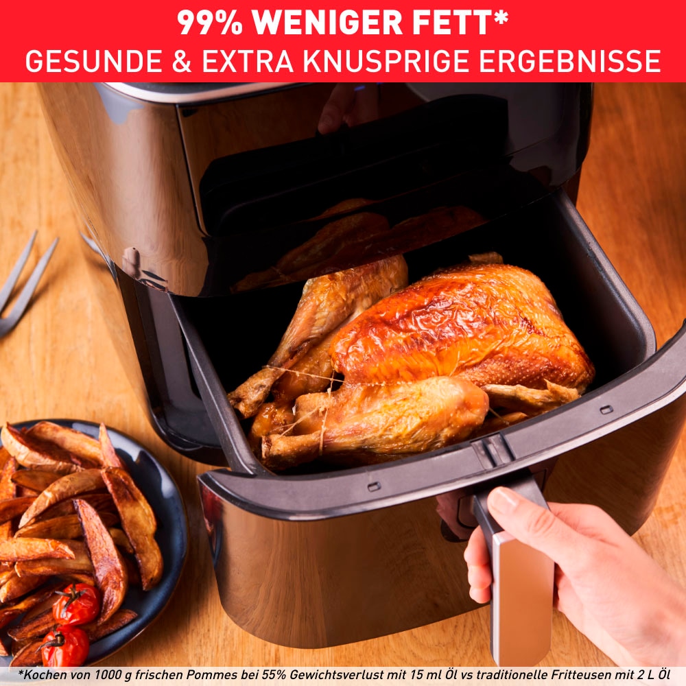 Tefal Heißluftfritteuse »FW2018 Easy Fry Grill & Steam«, 1700 W, Grill + Dampfgarer, 7 automatische Programme, 6,5 Liter, Timer