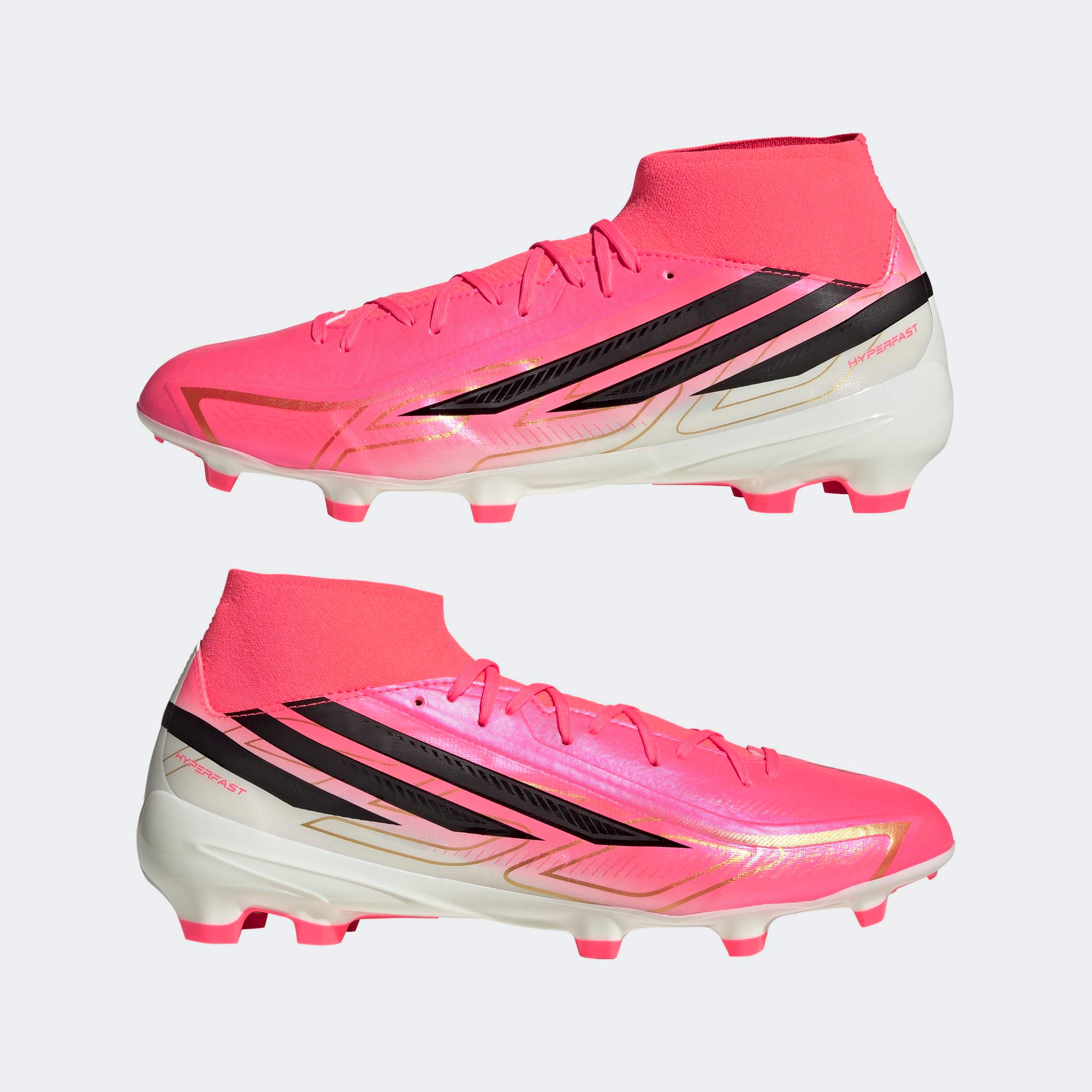 adidas Performance Fußballschuh »F50 HYPERFAST LEAGUE , MITTELHOCH, FESTE BÖDEN«  für Rasen und feste Böden, gespielt bei der Weltmeisterschaft 2026