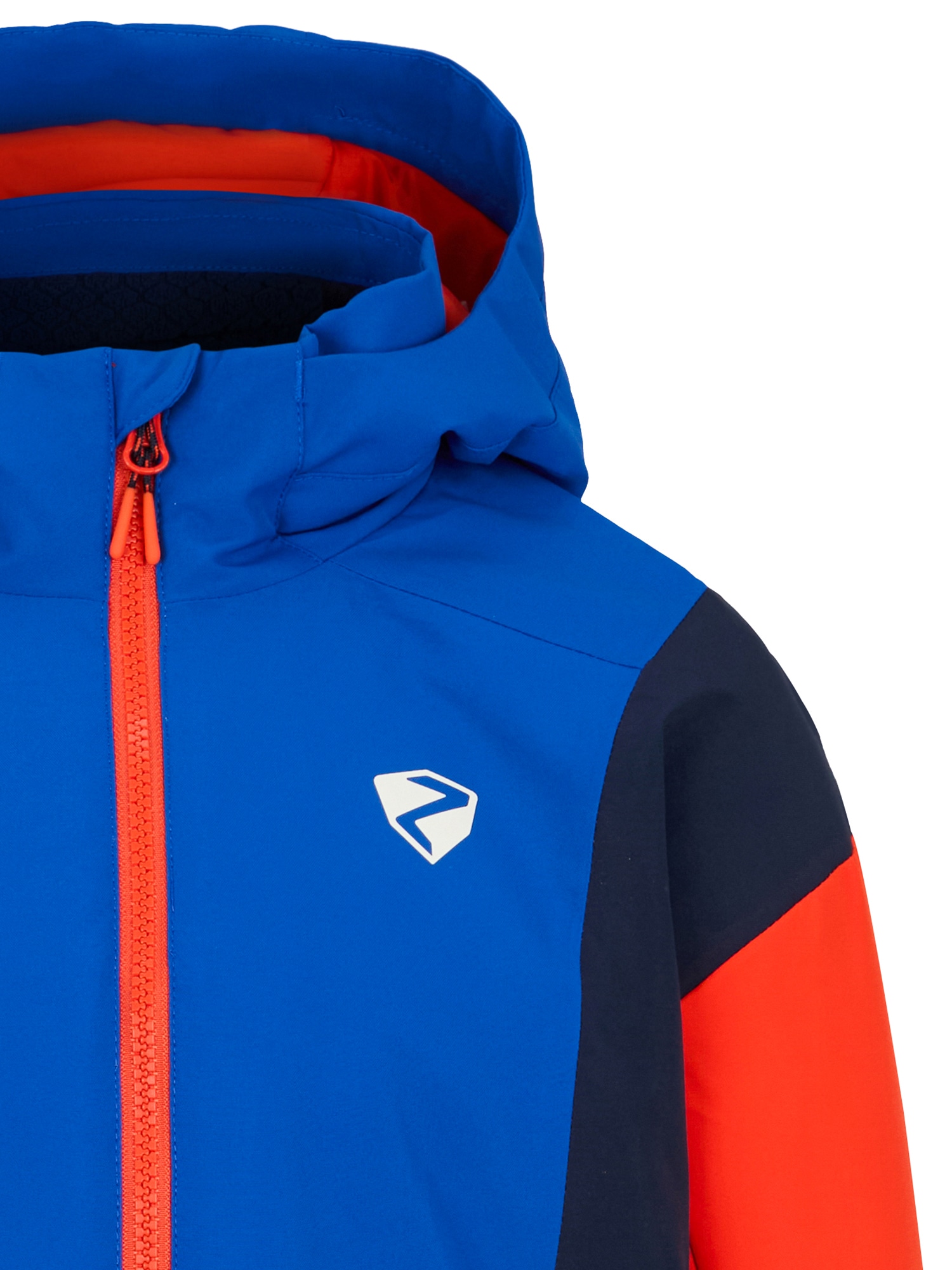 Ziener Skijacke »ABBE-Z AQUASHIELD® JUNIOR« wasser- u. winddicht, atmungsaktiv, warm, reflektierende Elemente