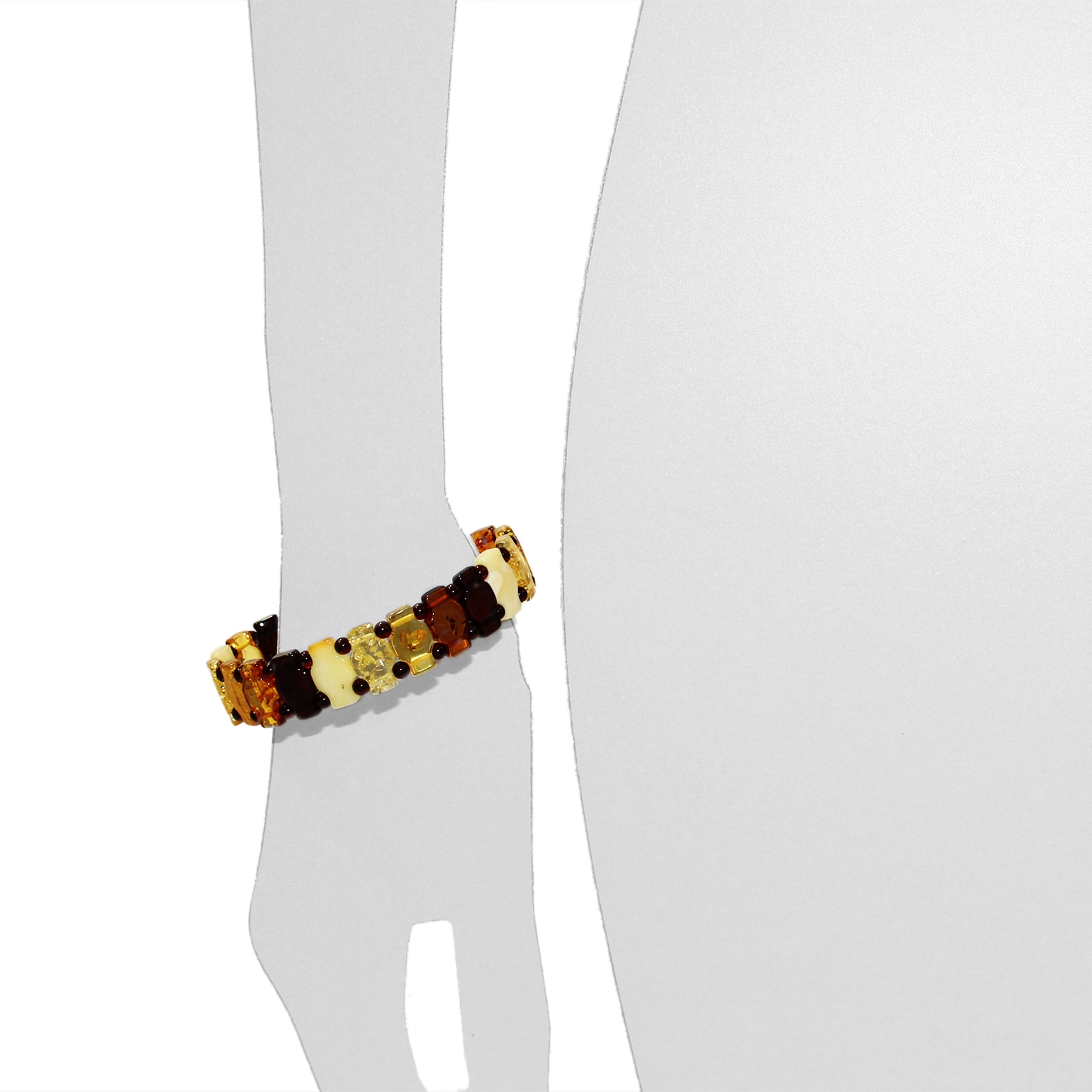 OSTSEE-SCHMUCK Armband »- Vala - Bernstein -,«