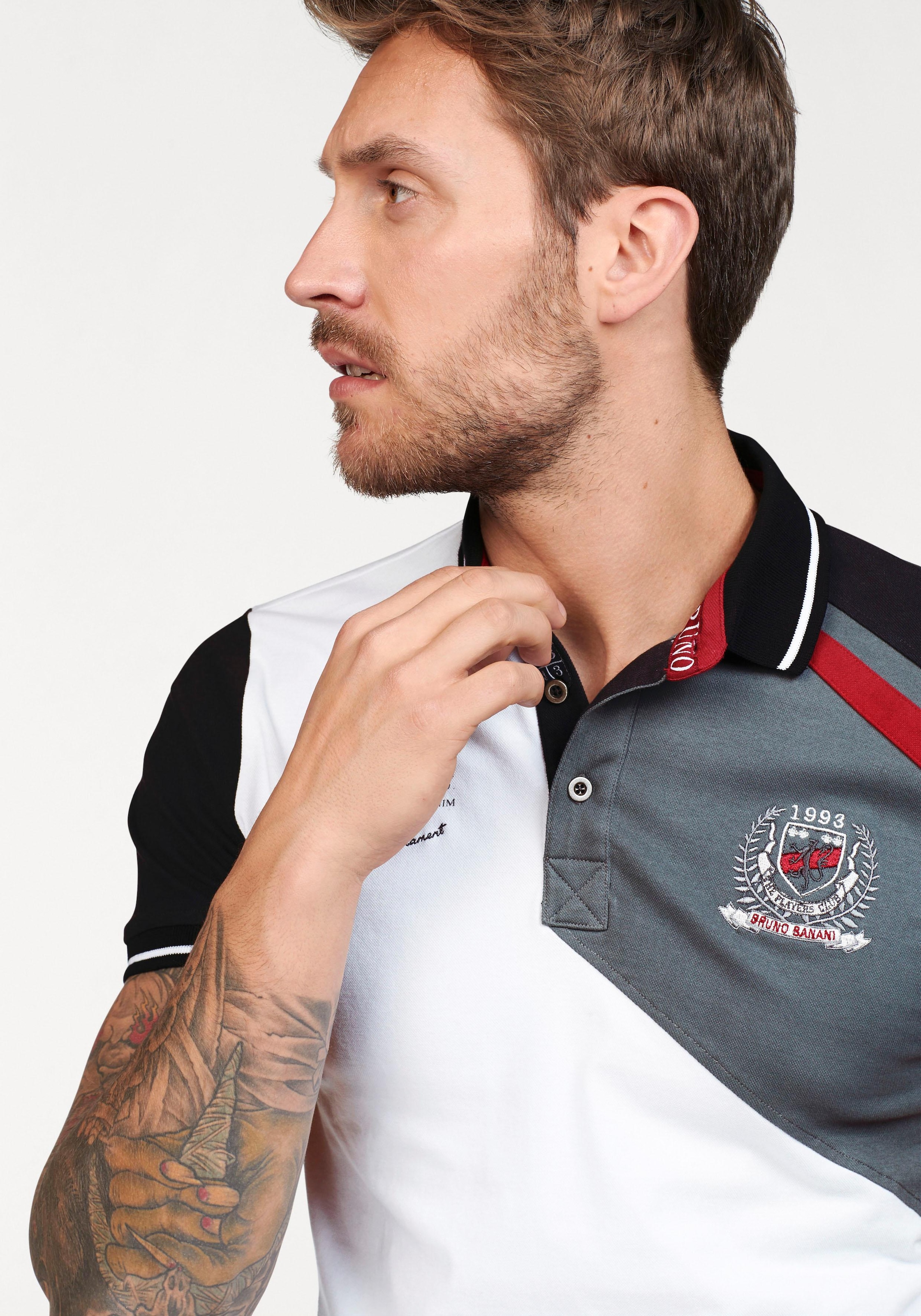 Bruno Banani Poloshirt, Piqué