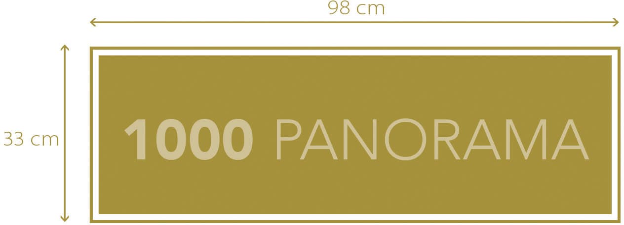 Clementoni® Puzzle »Panorama Special Series Collection - Das Haus des Geldes«, Panorama; Made in Europe