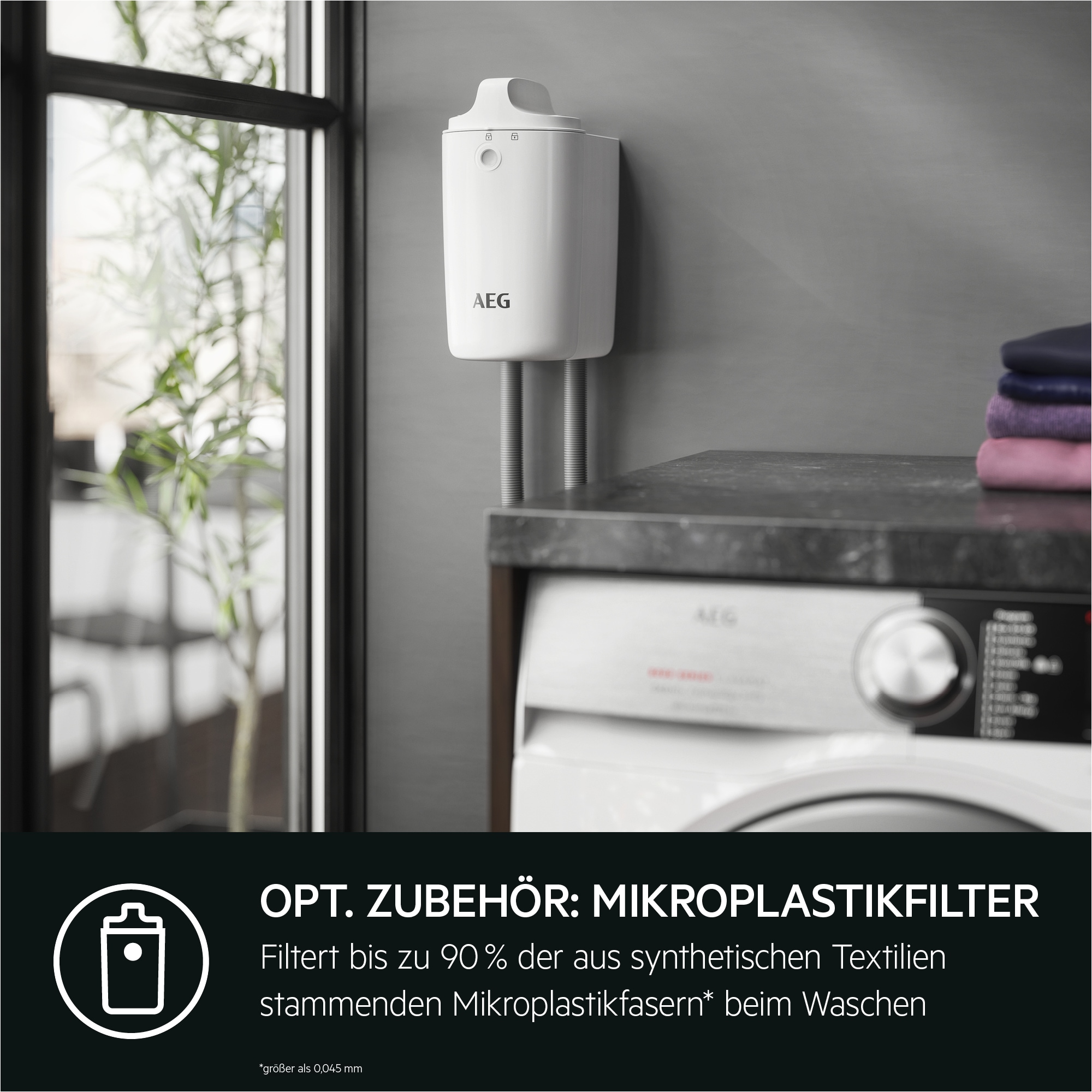 AEG Waschmaschine Toplader »LTR8A36STL« 6 kg 1300 U/min PowerClean: Vollständige Fleckenentfernung in 59 Min. bei nur 30 °C