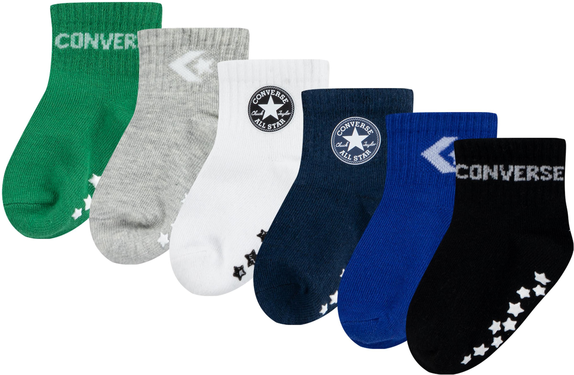 Converse ABS-Socken »CHN CORE 6PK GRIP INF TOD SCKS«, (6 Paar)