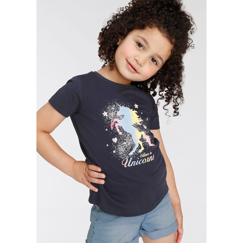 KIDSWORLD T-Shirt »believe in Unicorns«