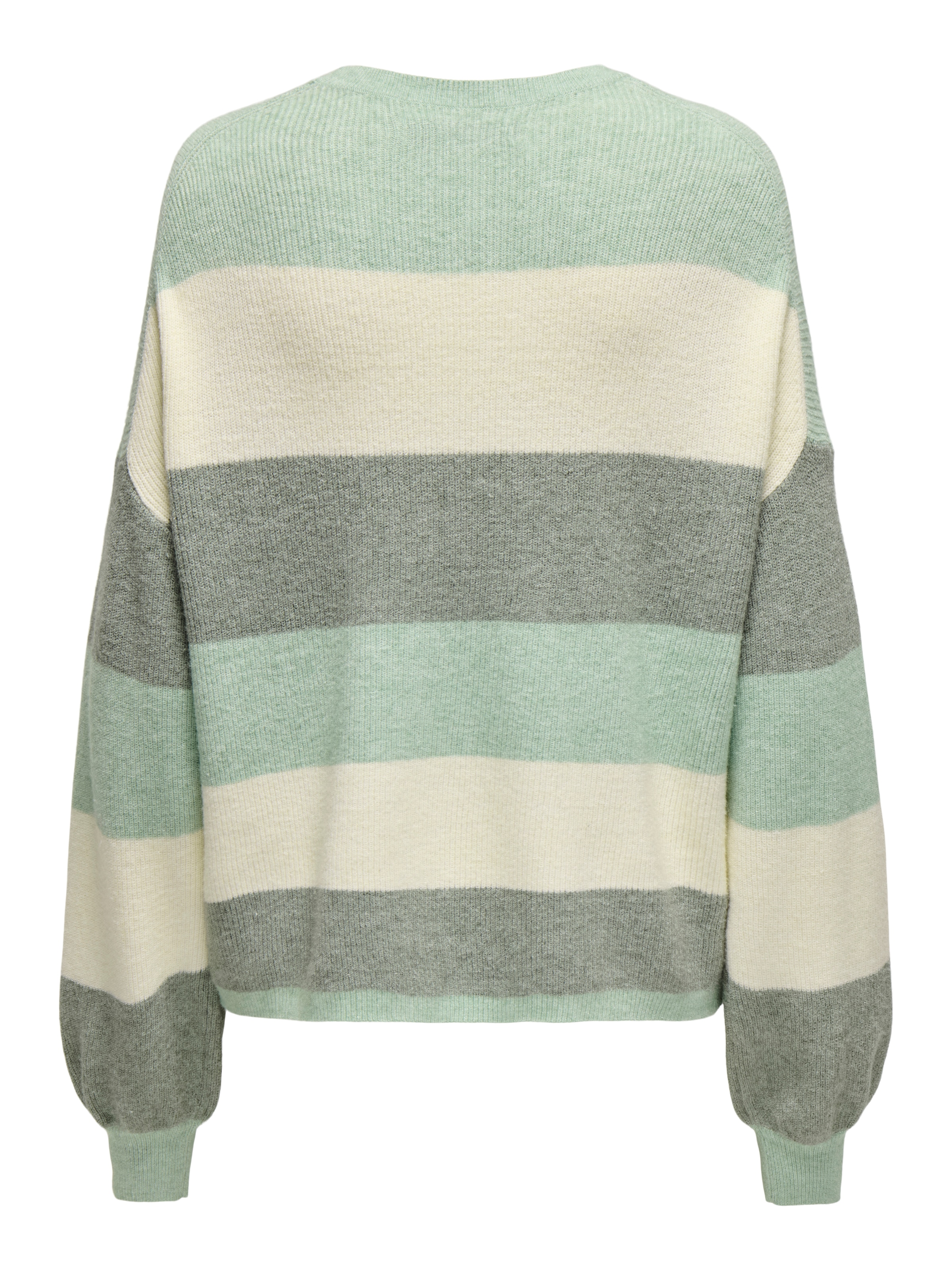 ONLY Strickpullover »ONLATIA L/S STRIPE PULLOVER KNT NOOS«, mit dem auffälligen Streifenmuster