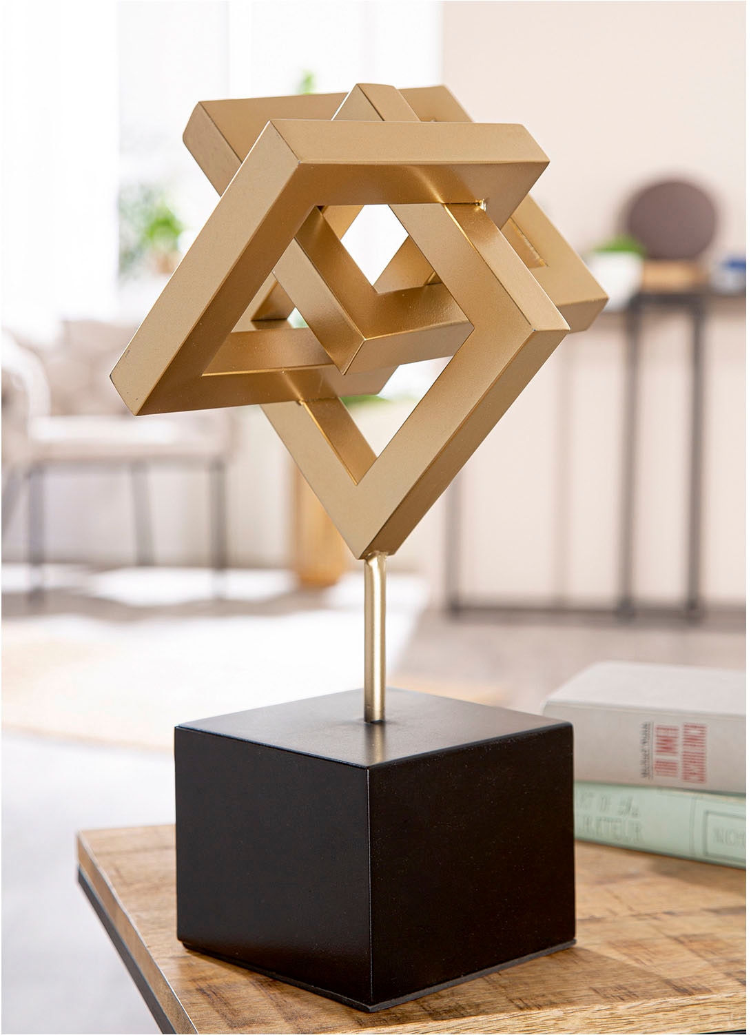 Casablanca by Gilde Dekoobjekt »Dekoobjekt Connect goldfarben H. 40 cm«