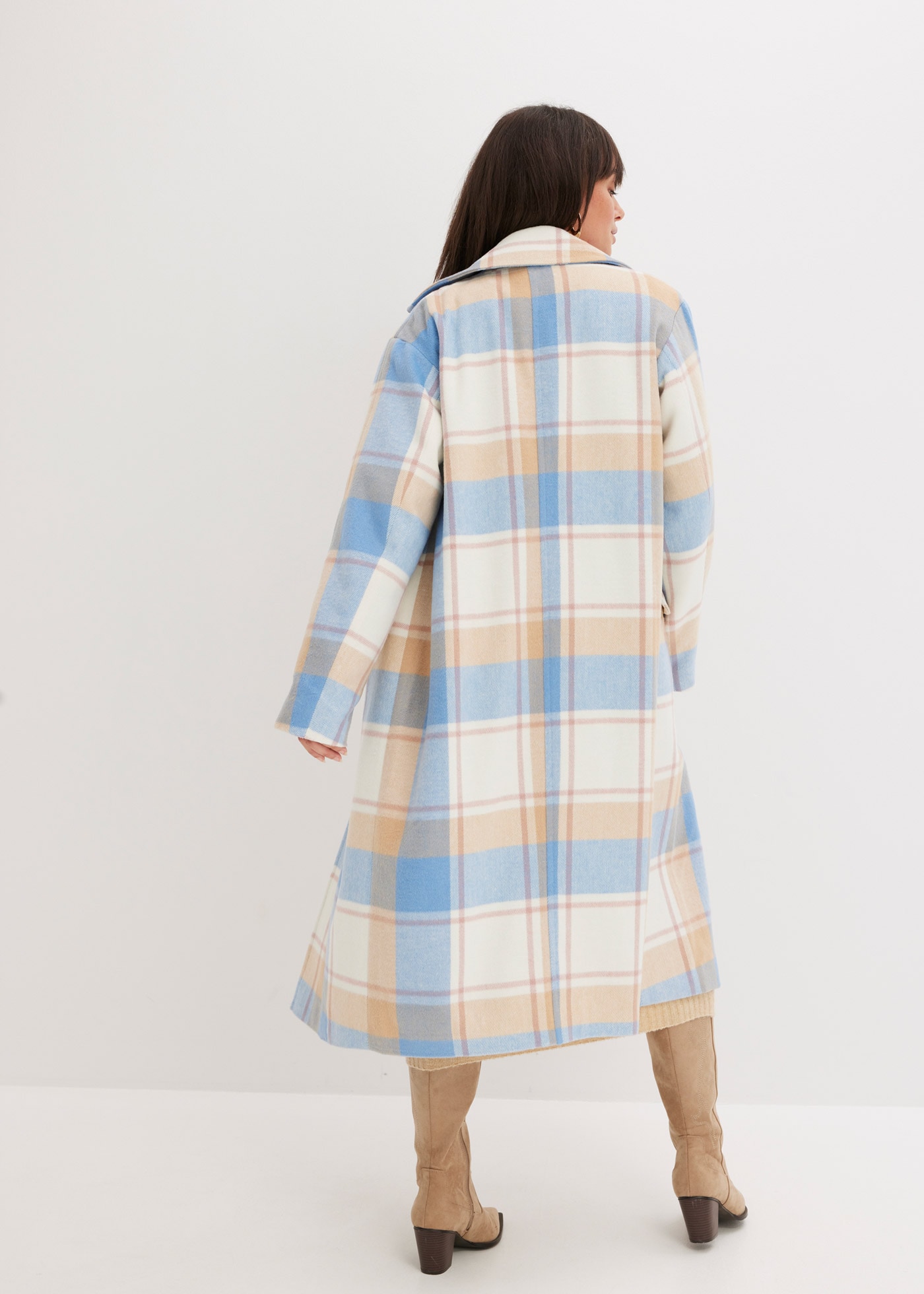 bonprix Langmantel »Oversize-Mantel n Wolloptik« Oversize-Mantel n Wolloptik